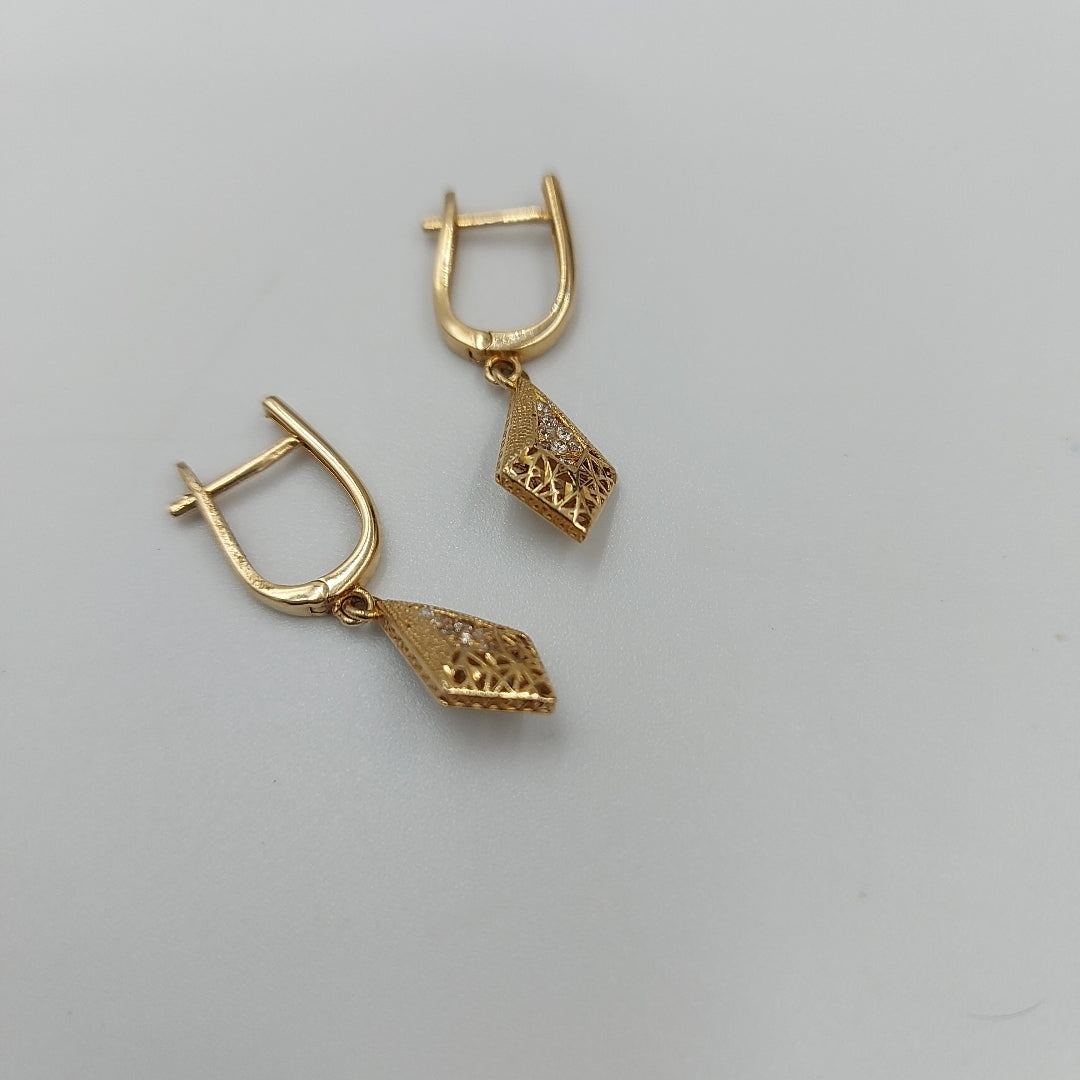 BROQUELES ORO 14K 2.9 (NUEVO)