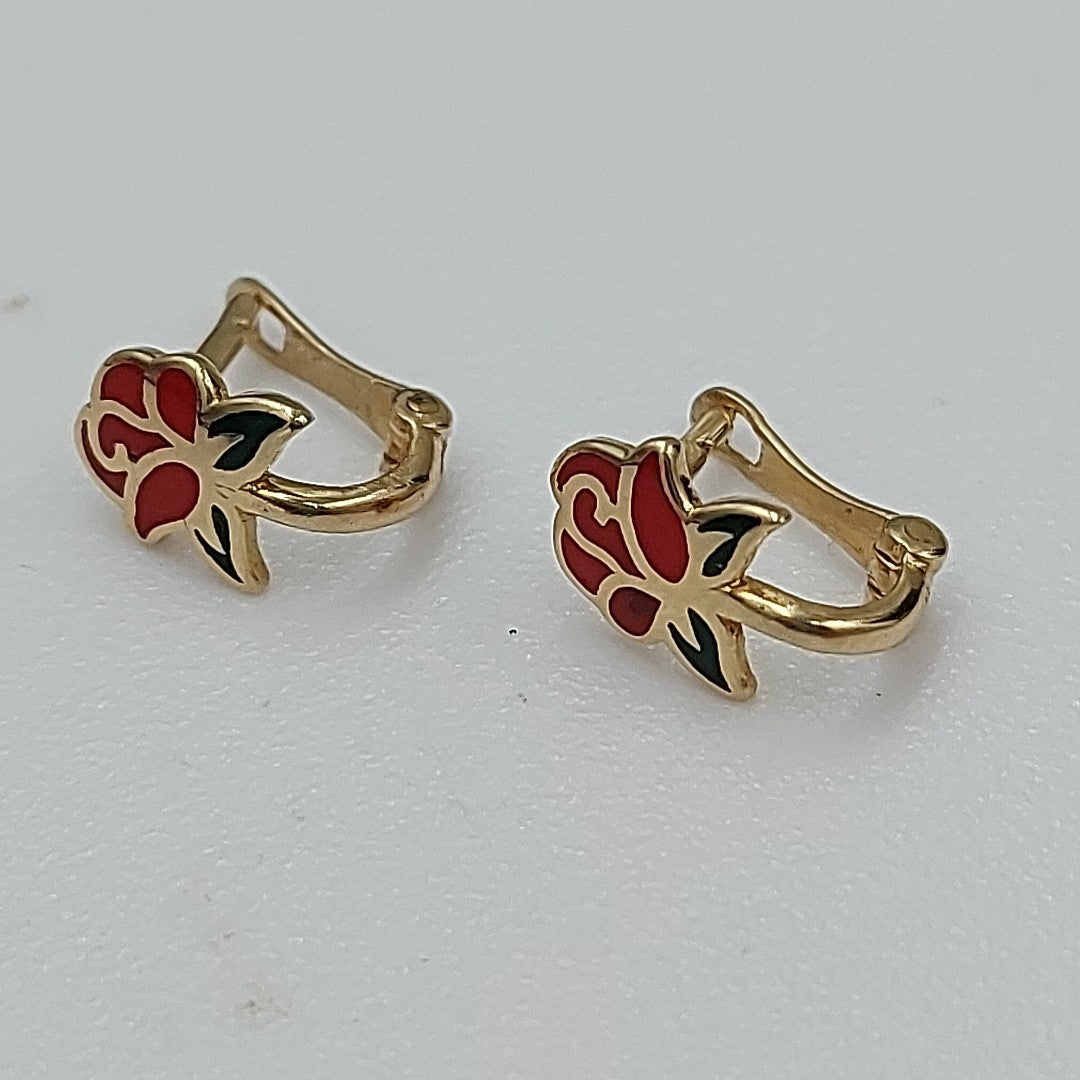 BROQUELES ORO 14K 1.3 (NUEVO)