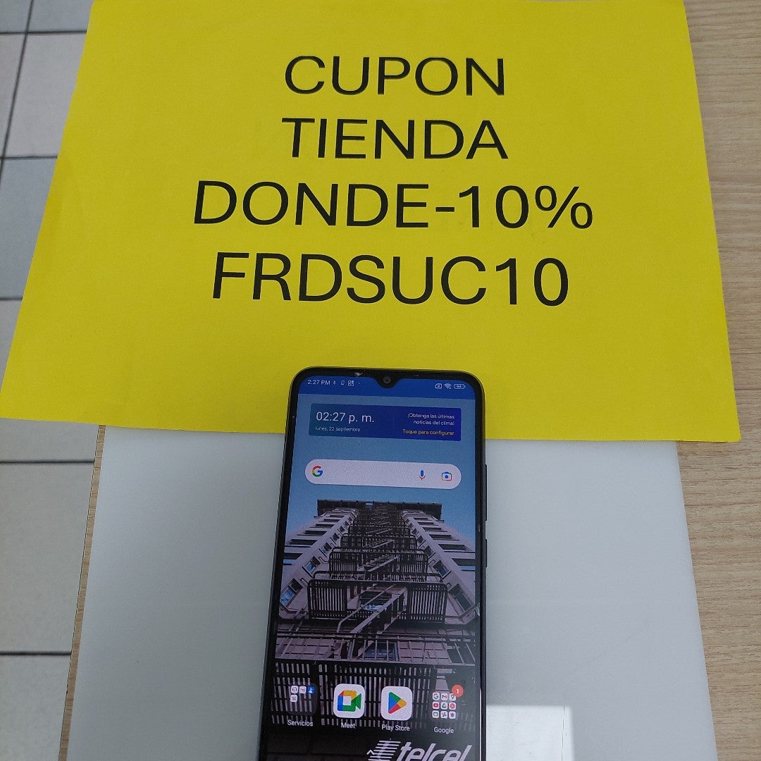 CELULAR XIAOMI REDMI 10C 220333QL 128 GB 4 GB RAM (SEMINUEVO)