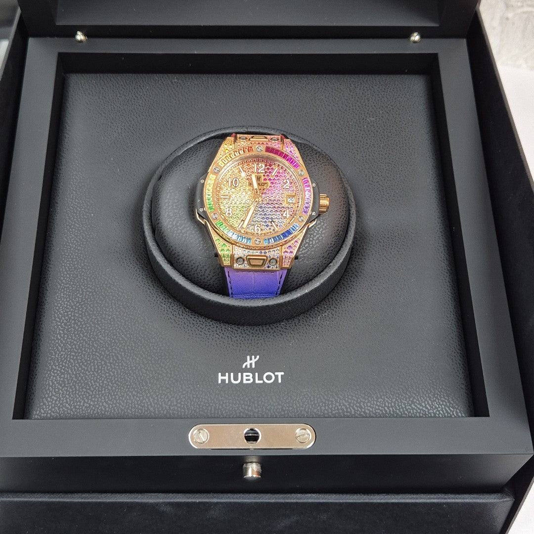   RELOJ CABALLERO   HUBLOT   ONE CLICK GOLD (SEMINUEVO)