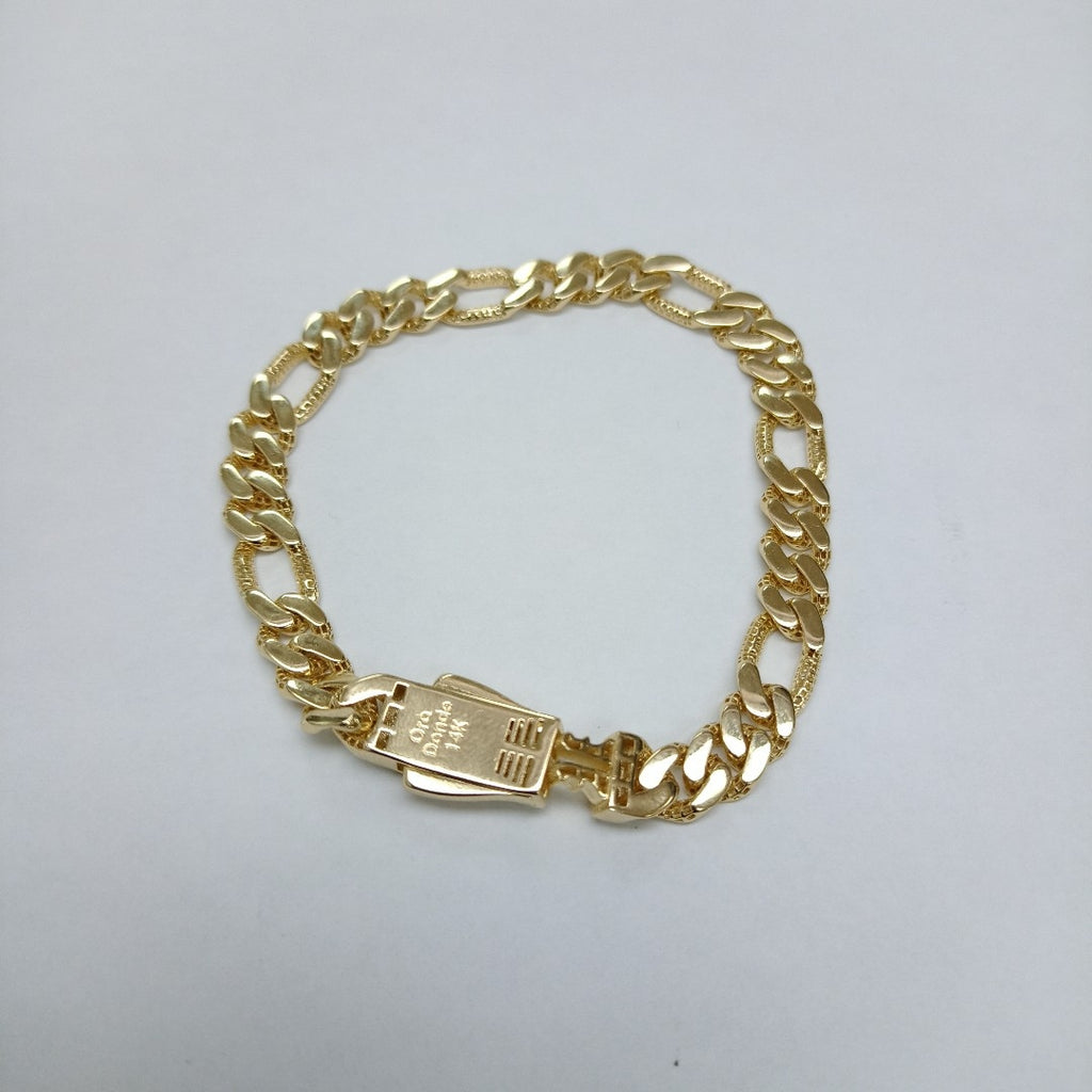 PULSERAS DAMA CARTIER 3*1 DIAMANTADA ORO 14K 11.2 (NUEVO)