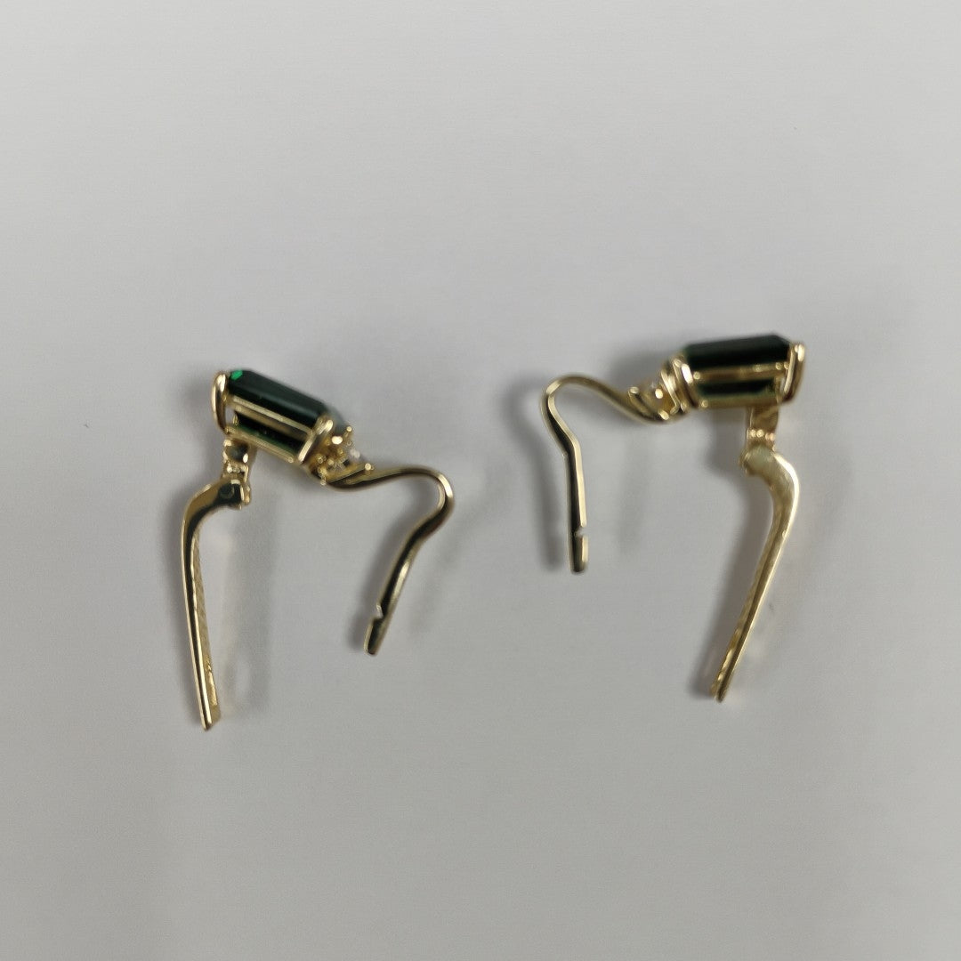 BROQUELES ORO 14K 3.4 (NUEVO)