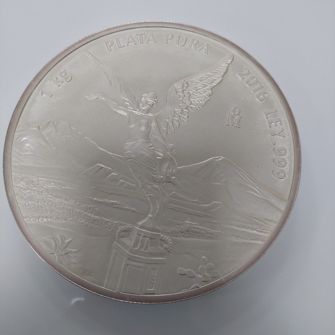 MEDALLA CONMEMORATIVA. PLATA. 1000 GRMS (SEMINUEVO)