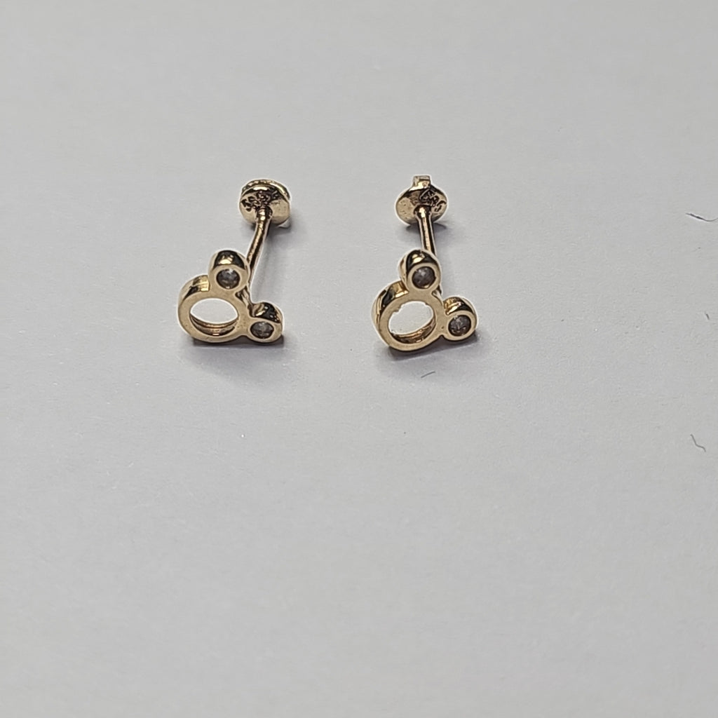 BROQUELES PAR. ORO. 14 K 0.6 GRMS (SEMINUEVO)