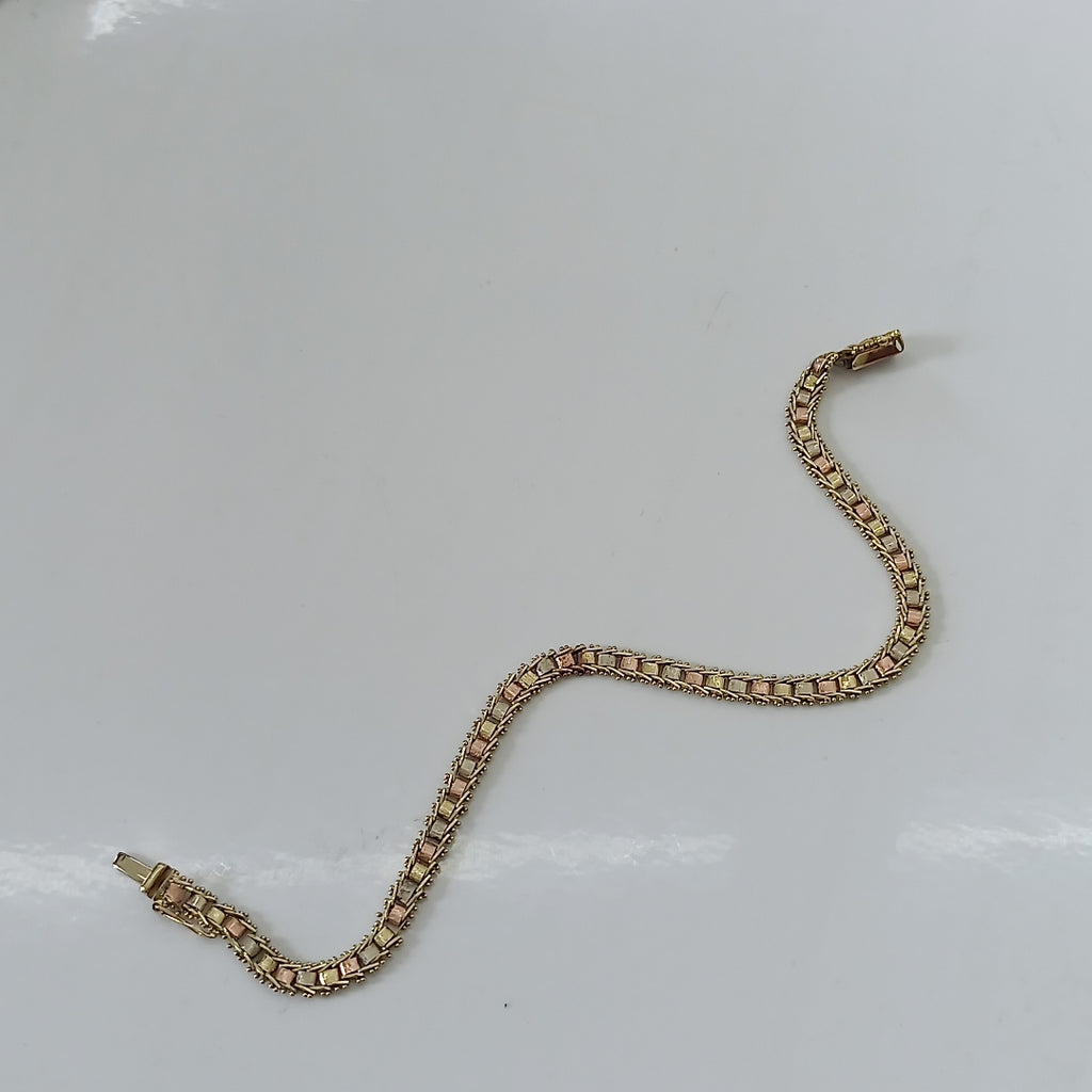 PULSERA ORO 14 K 7,10 GRMS (SEMINUEVO)