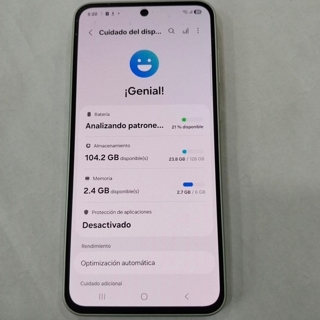 CELULAR SAMSUNG GALAXY A36 5G SM-A366E (2025) 128 GB 6 GB RAM (SEMINUEVO)