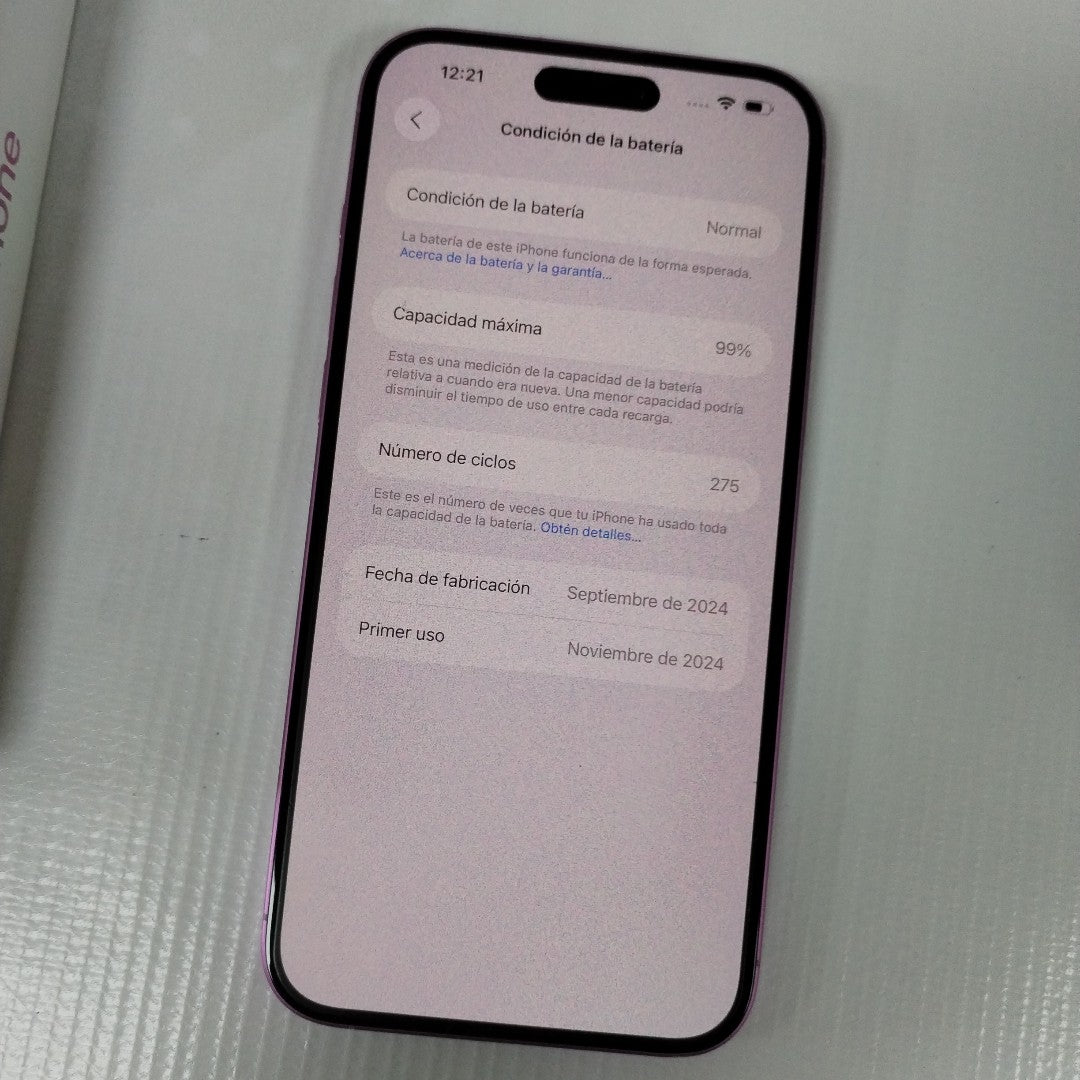 CELULAR APPLE IPHONE 16 PLUS A3289 (2024) 128 GB 8 GB RAM (SEMINUEVO)
