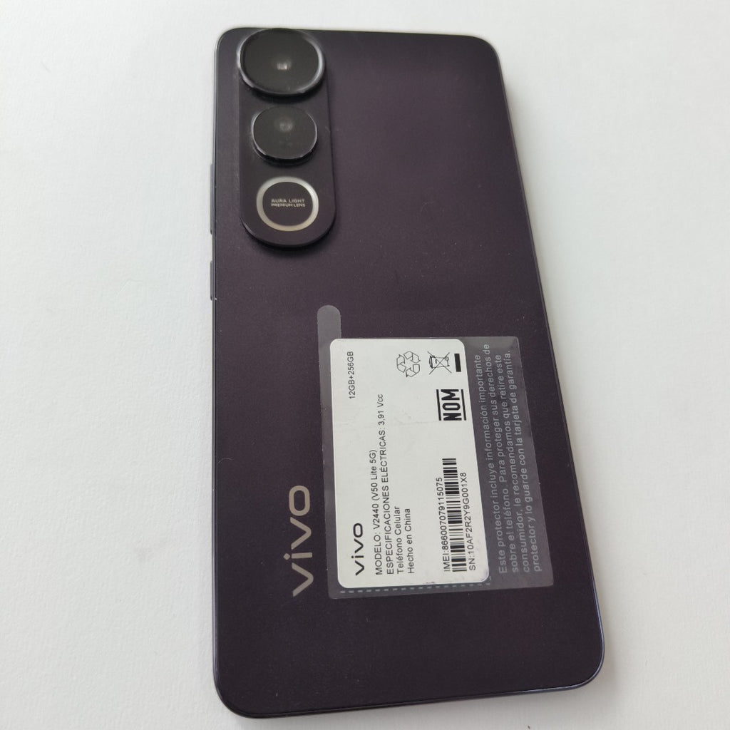 CELULAR VIVO V50 LITE 5G V2440 (2025) 256 GB 12 GB RAM (SEMINUEVO)