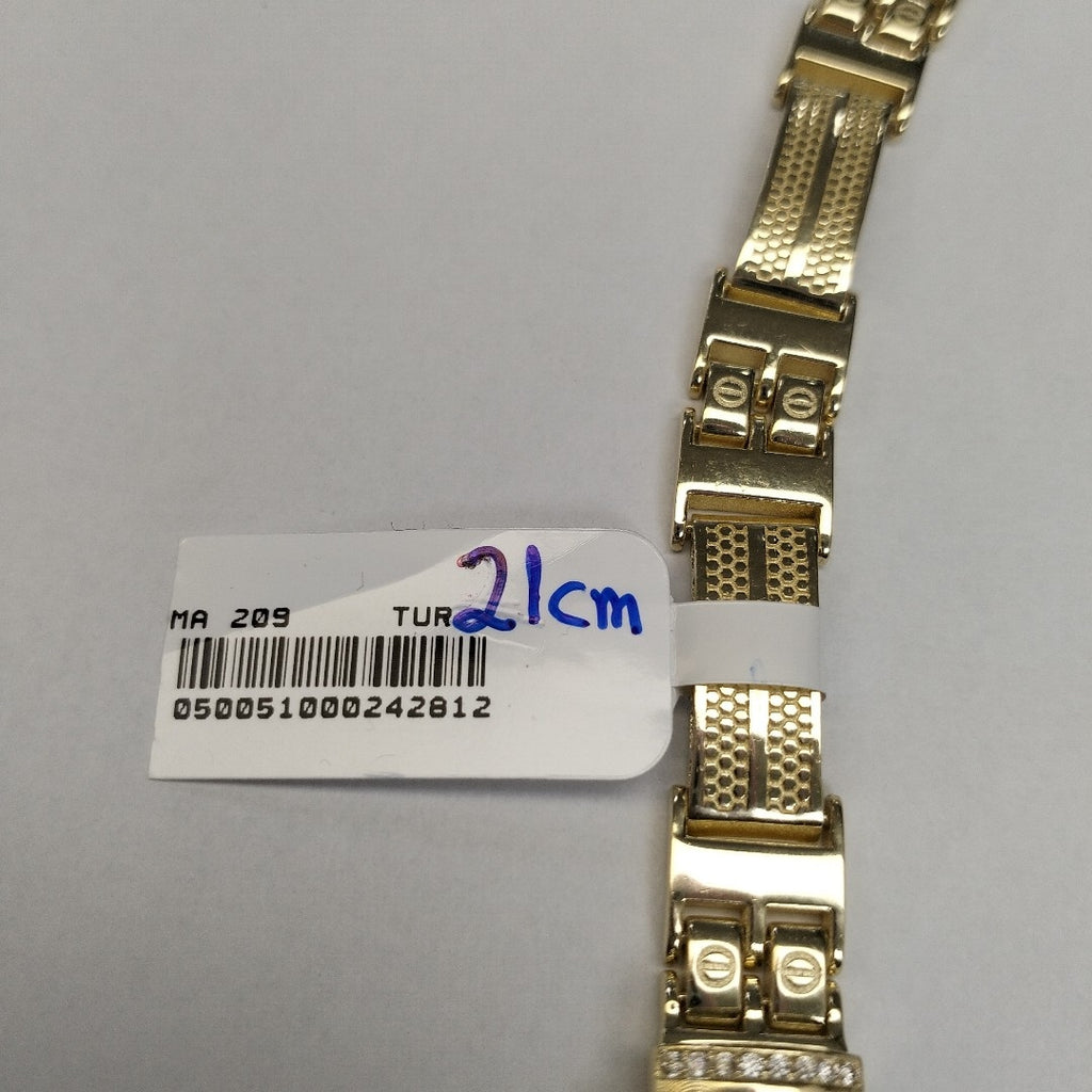 PULSERAS CABALLERO ORO 14K 25.2 (NUEVO)
