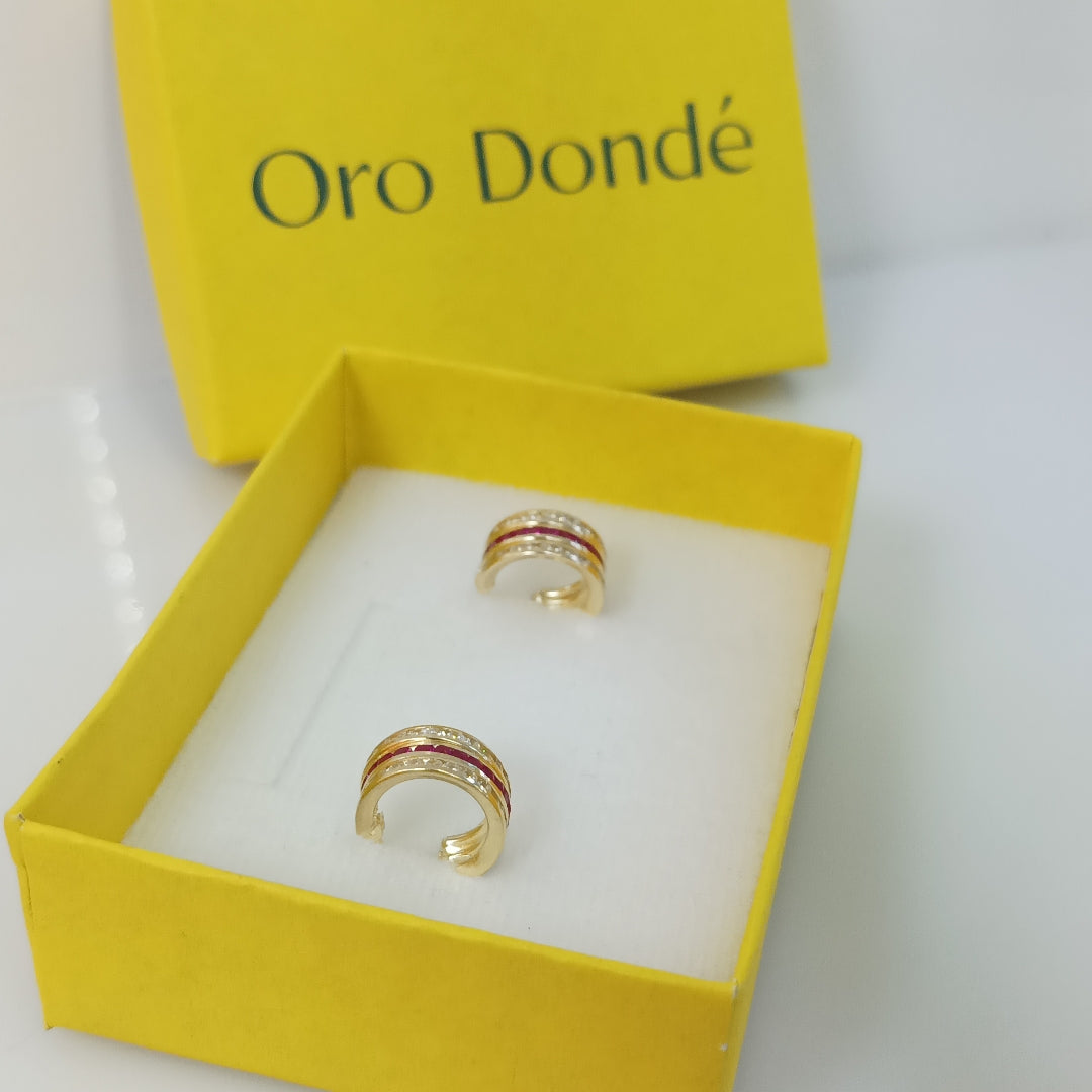 ARRACADAS ORO 14K 2.7 (NUEVO)