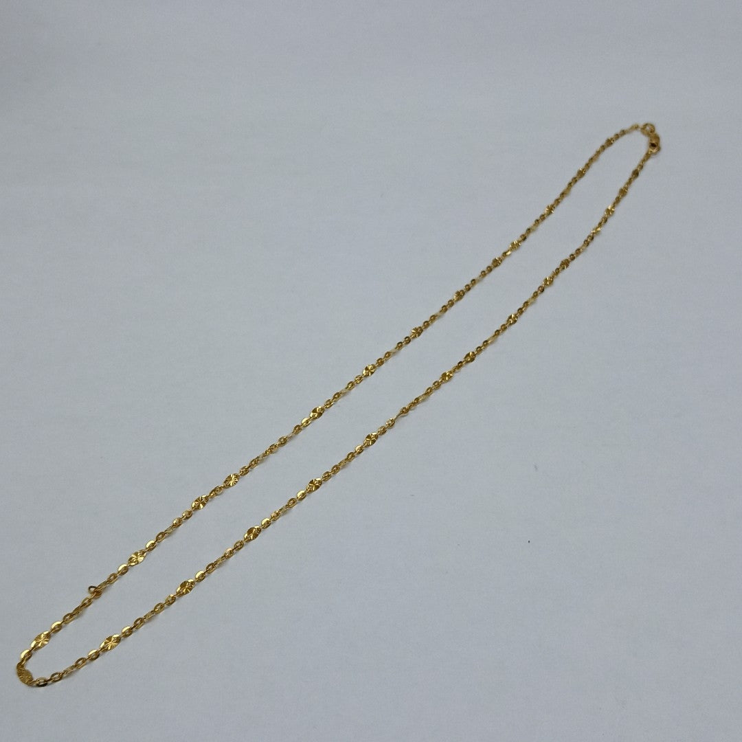 CADENA ORO 14 K 3,50 GRMS (SEMINUEVO)