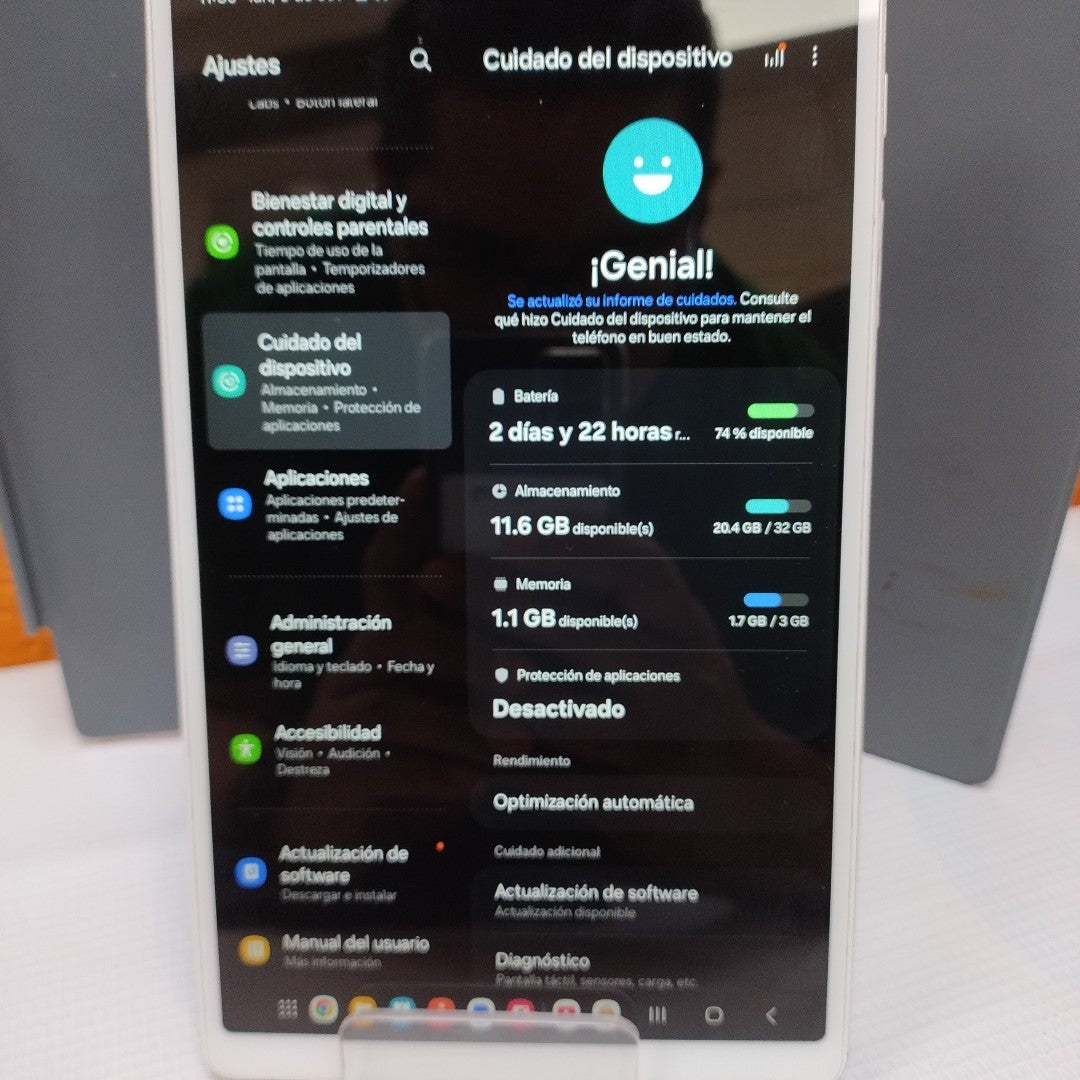 TABLETA SAMSUNG GALAXY TAB A7 LITE SM-T220 32 GB 3 GB RAM (SEMINUEVO)