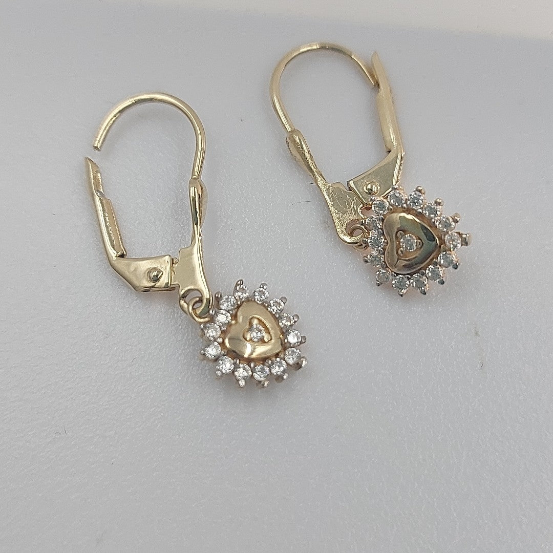 BROQUELES ORO 14K 2.1 (NUEVO)