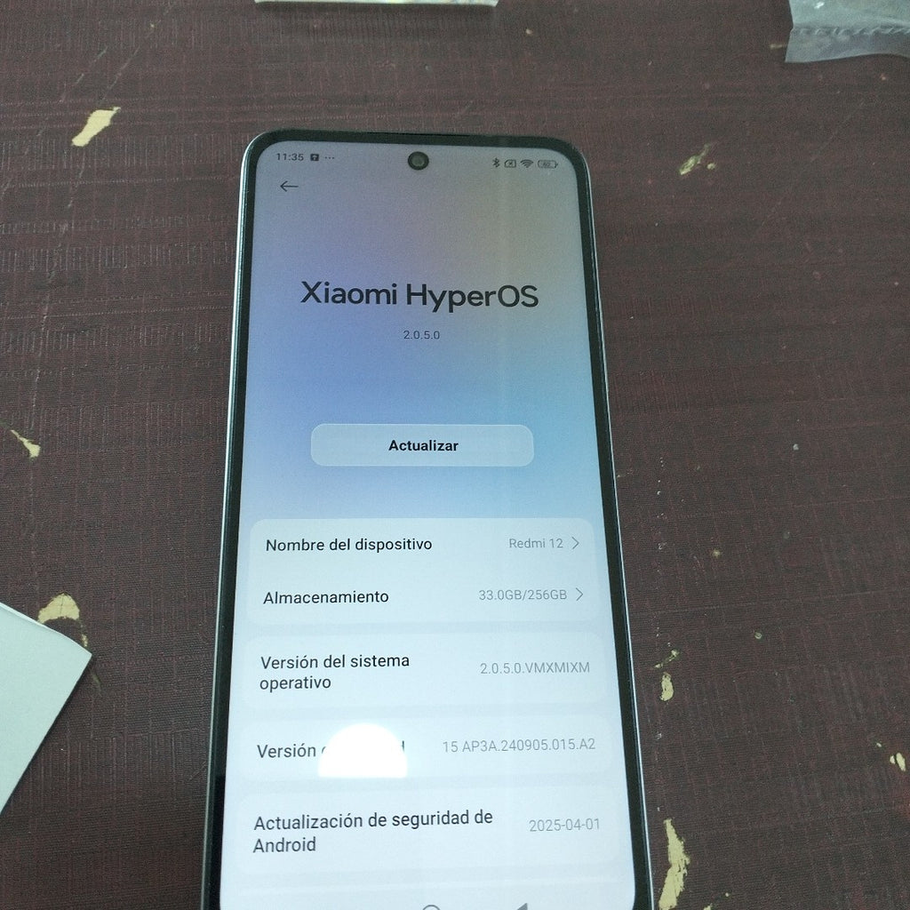 CELULAR XIAOMI REDMI 12 23053RN02L 256 GB 8 GB RAM (SEMINUEVO)