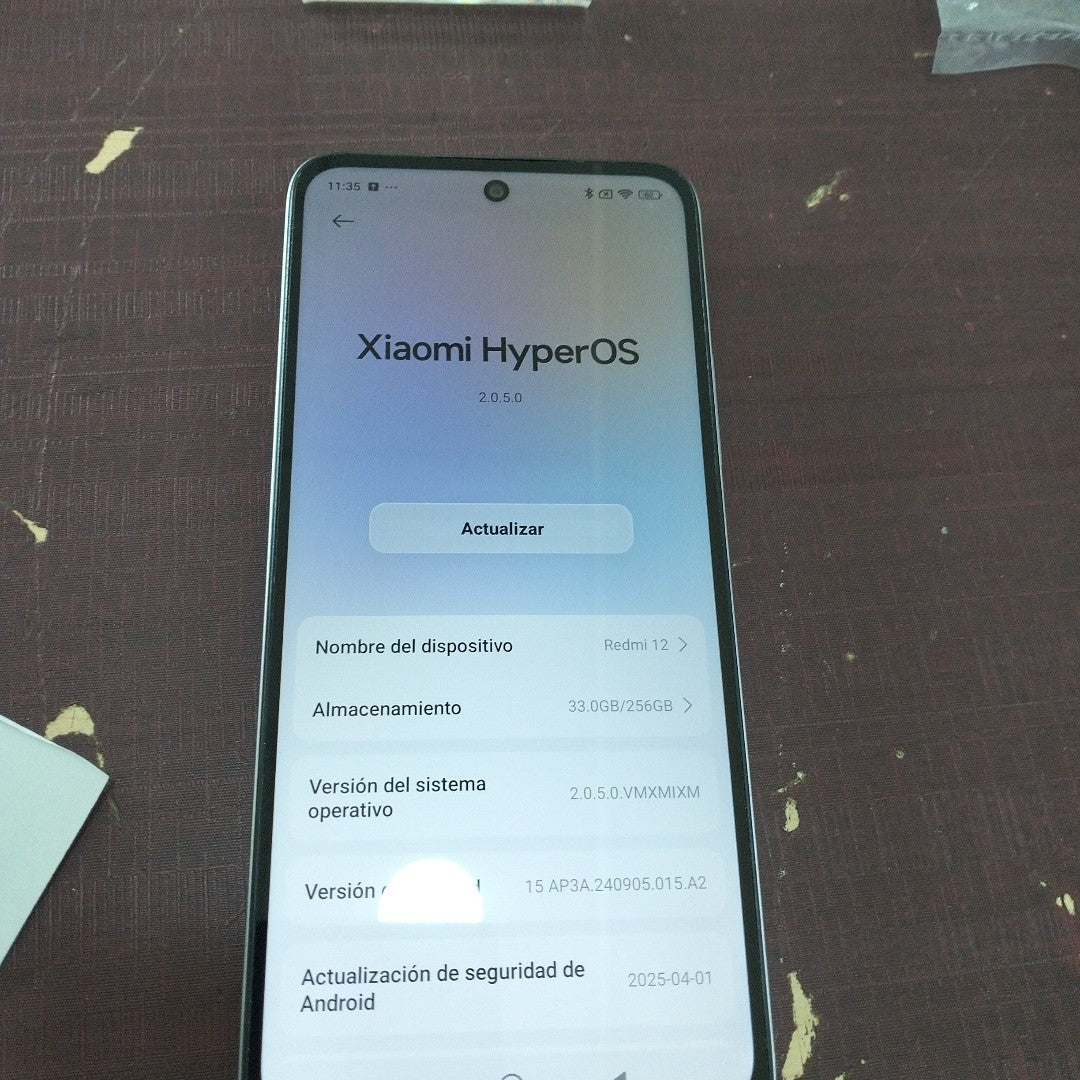 CELULAR XIAOMI REDMI 12 23053RN02L 256 GB 8 GB RAM (SEMINUEVO)