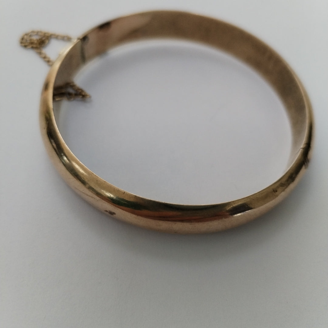 PULSERA RIGIDA. ORO. 8 K 13.9 GRMS (SEMINUEVO)