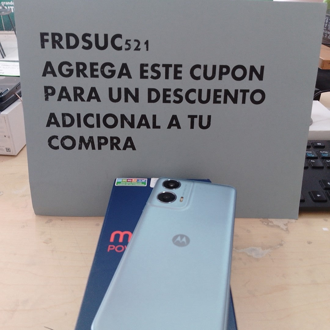 CELULAR MOTOROLA MOTO G24 POWER XT2425-1 (2024) 256 GB 4 GB RAM (SEMINUEVO)