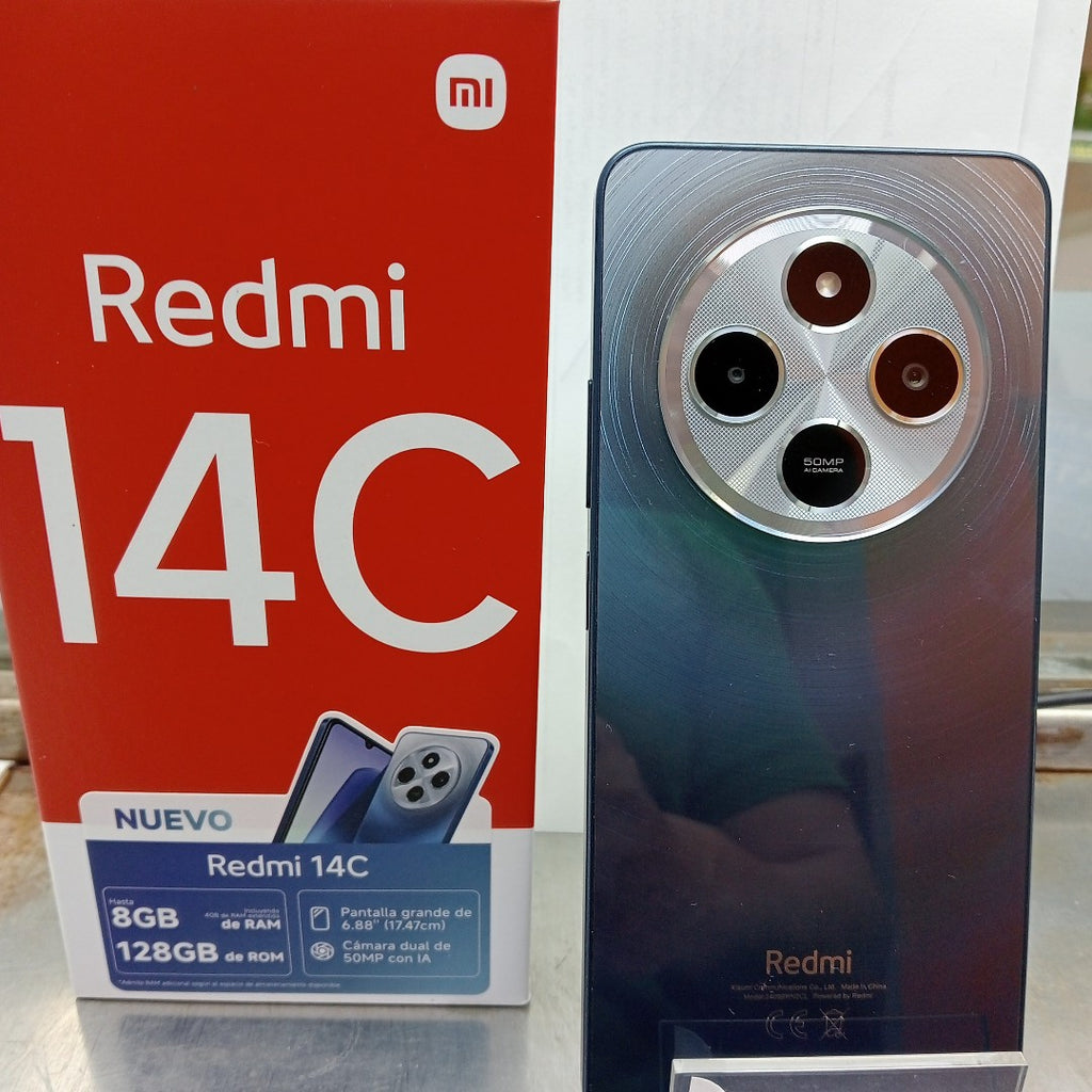 CELULAR XIAOMI REDMI 14C 2409BRN2CL (2024) 128 GB 4 GB RAM (SEMINUEVO)