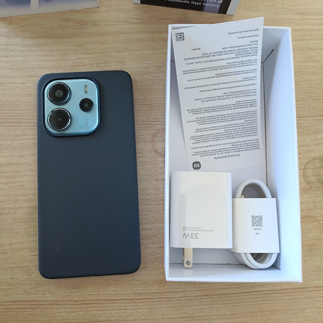 CELULAR XIAOMI REDMI NOTE 14 24117RN76L (2025) 256 GB 8 GB RAM (SEMINUEVO)