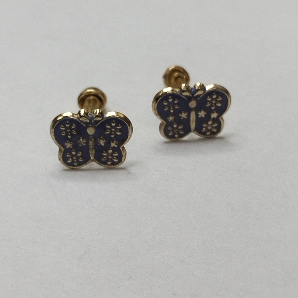 BROQUELES ORO 10K 1 (NUEVO)