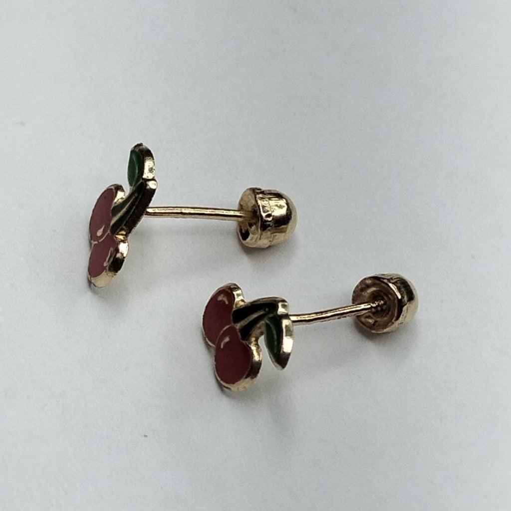 BROQUELES ORO 14K 1 (NUEVO)