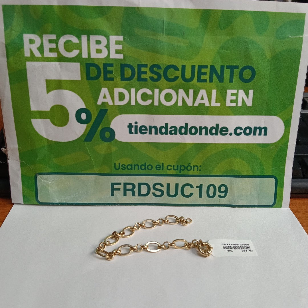 PULSERAS DAMA ORO 14K 3.7 (NUEVO)