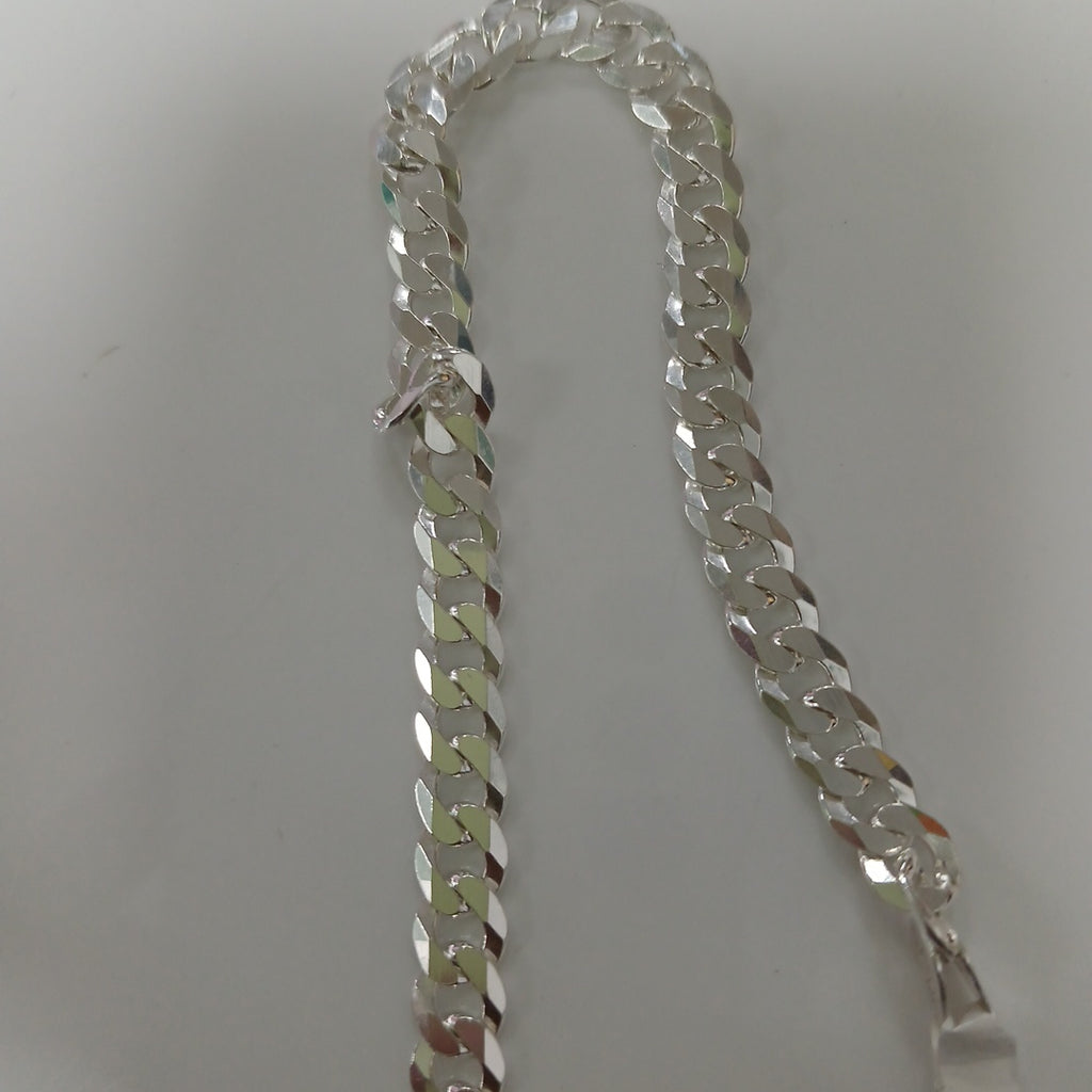 PULSERA BARBADA PLATA .925 10.4G (NUEVO)
