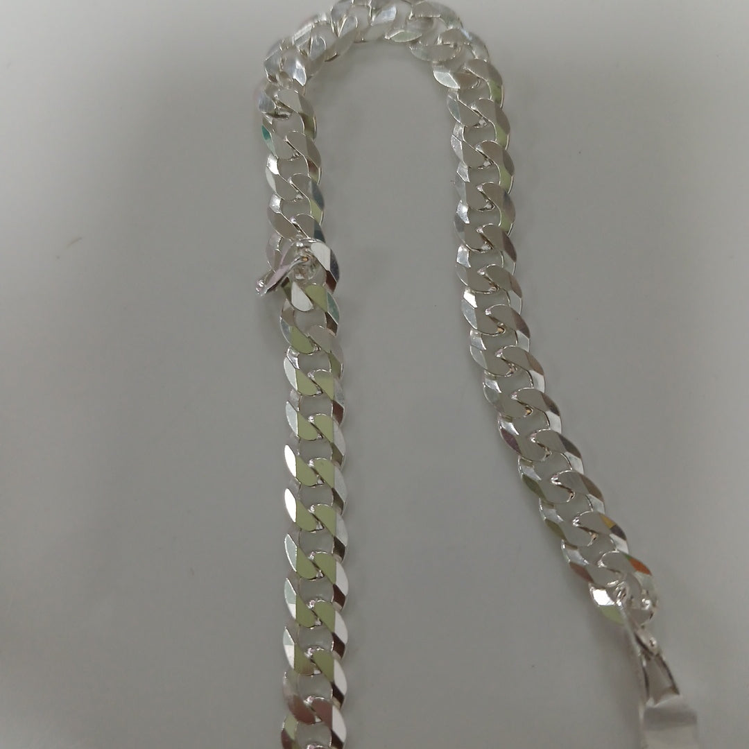 PULSERA BARBADA PLATA .925 10.4G (NUEVO)