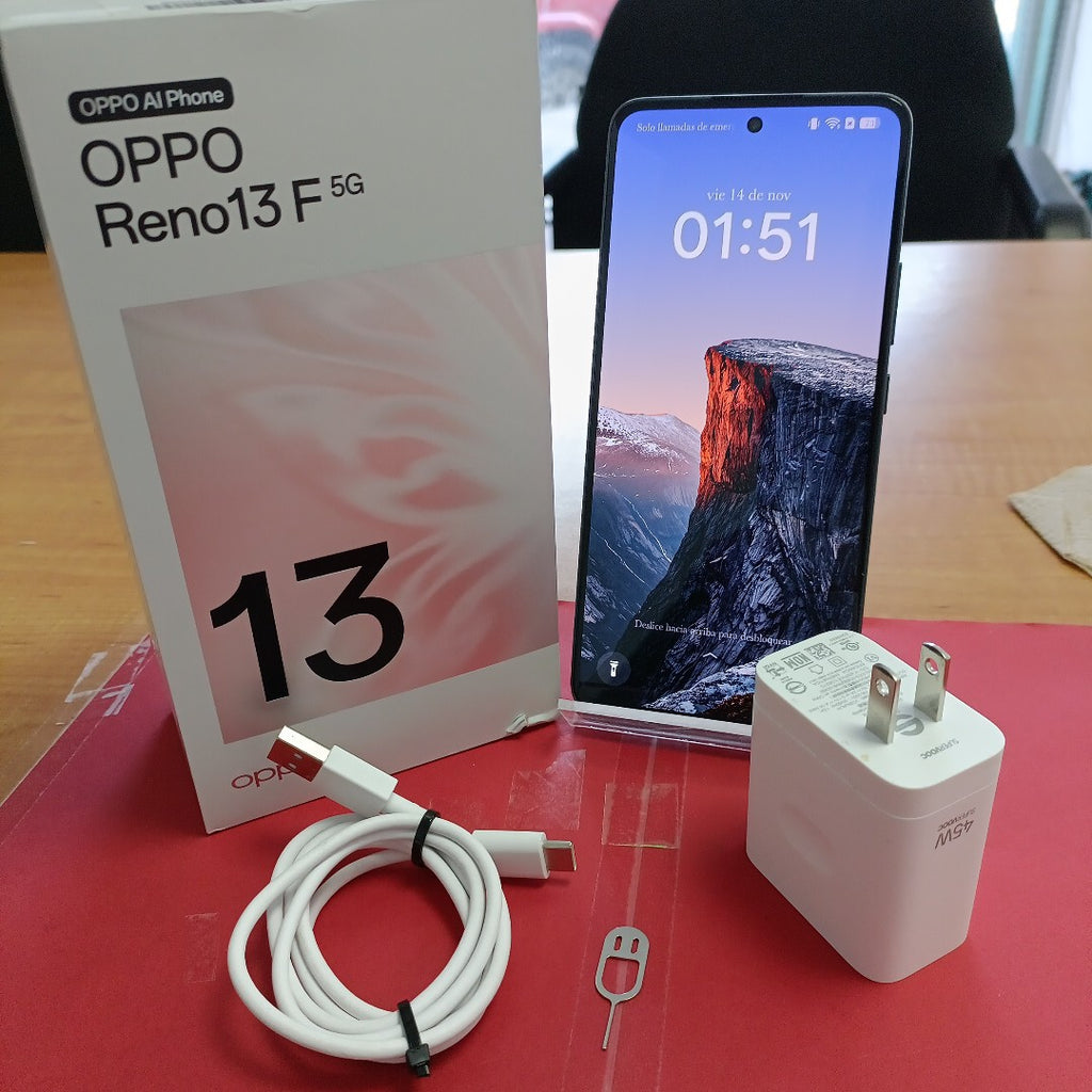 CELULAR OPPO  RENO 13F 5G CPH2699 (2025) 256 GB 12 GB RAM (SEMINUEVO)