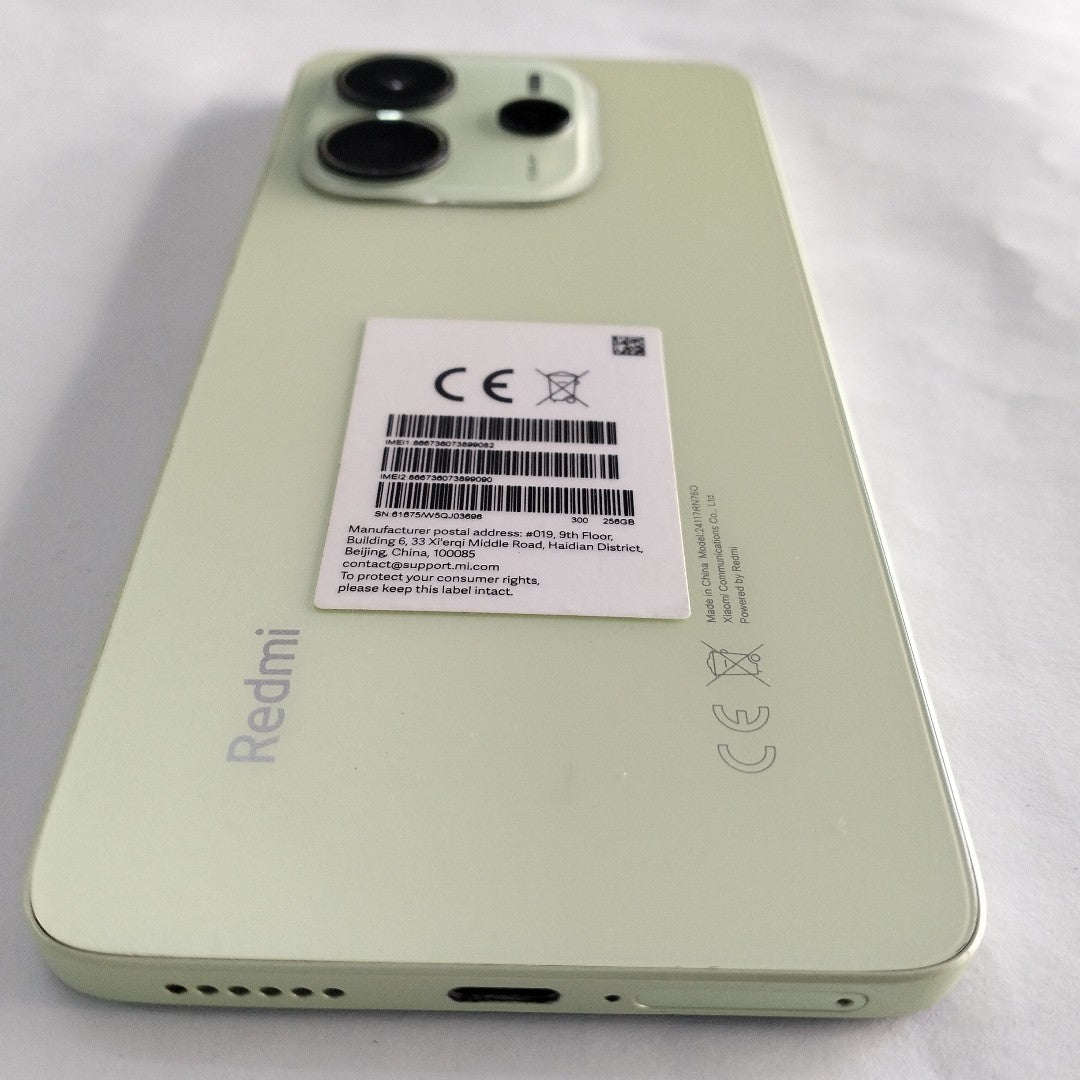 CELULAR XIAOMI REDMI NOTE 14 24117RN760 (2025) 256 GB 8 GB RAM (SEMINUEVO)