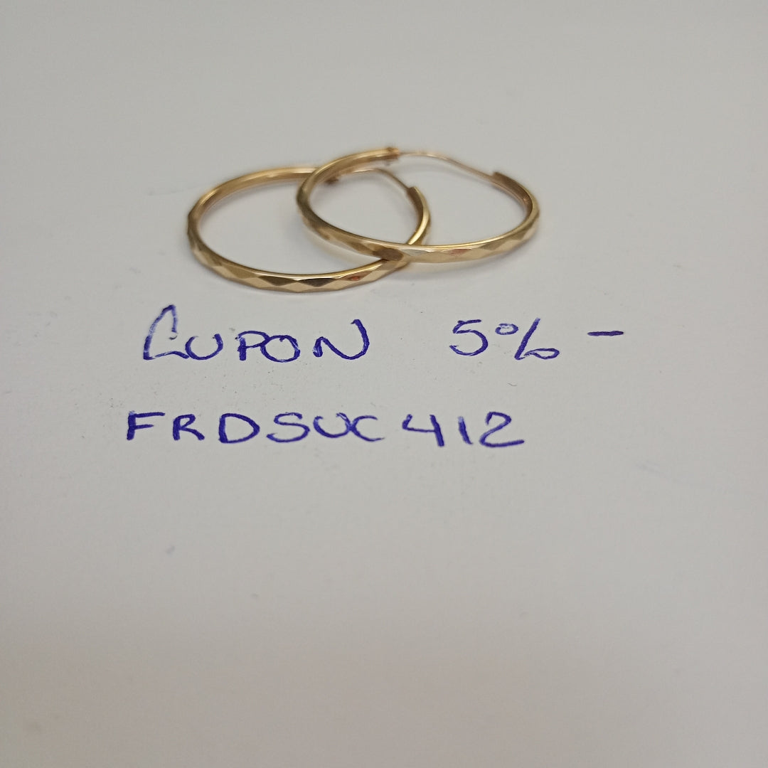 ARRACADAS PAR. ORO. 10 K 1.7 GRMS (SEMINUEVO)