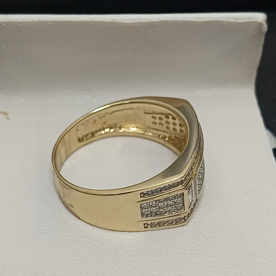 ANILLOS CABALLERO ORO 14K 6.7 (NUEVO)