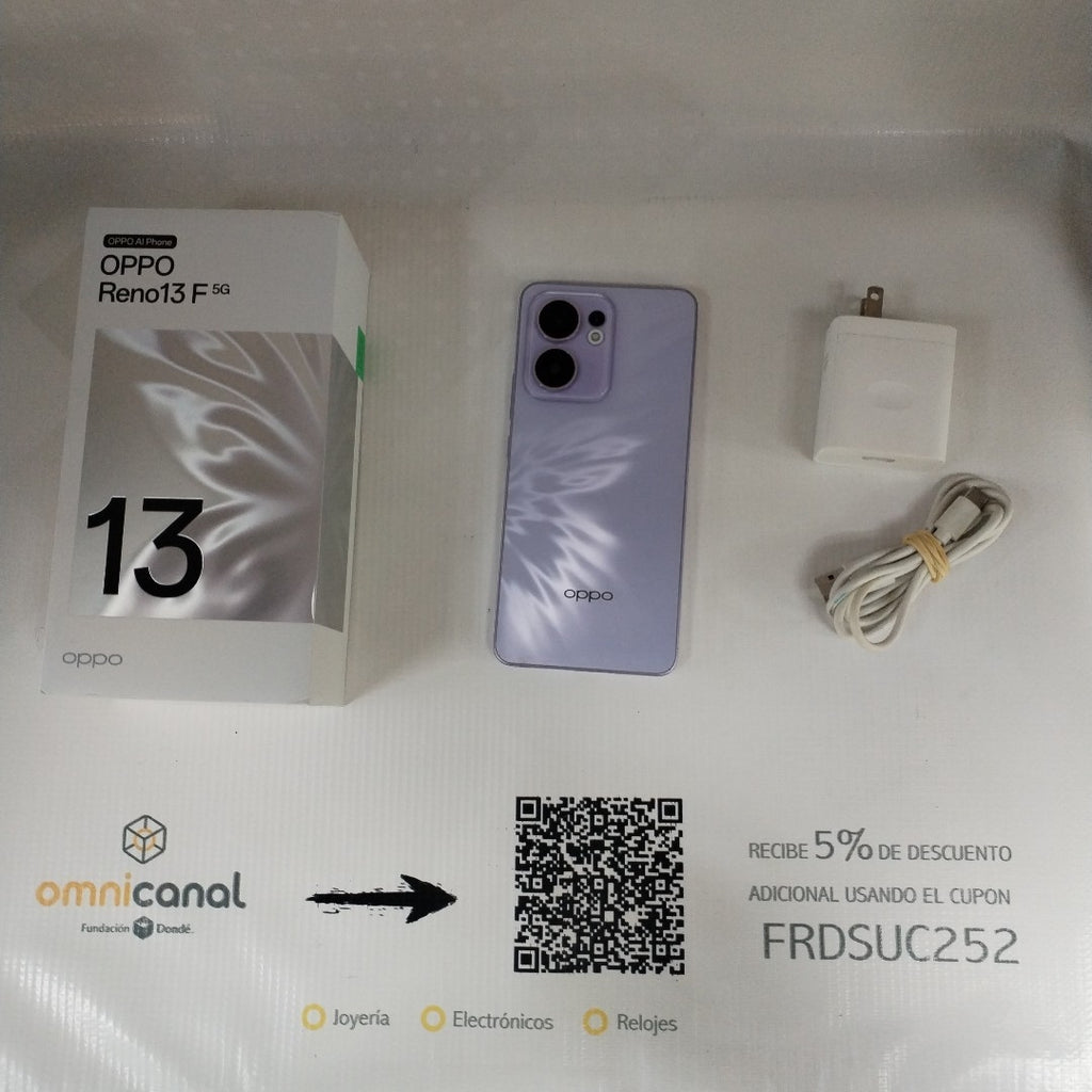 CELULAR OPPO  RENO 13F 5G CPH2699 (2025) 256 GB 12 GB RAM (SEMINUEVO)