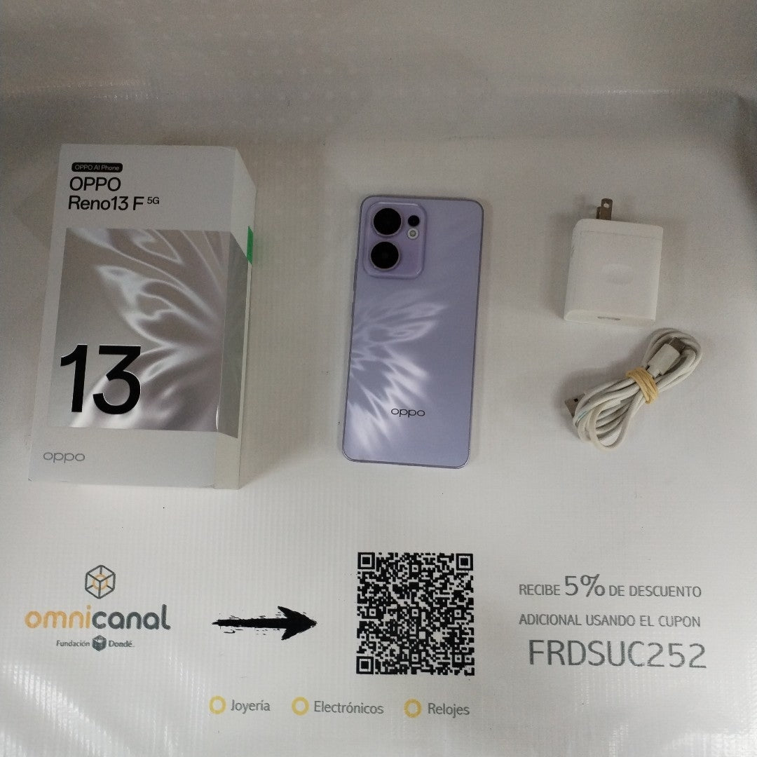 CELULAR OPPO  RENO 13F 5G CPH2699 (2025) 256 GB 12 GB RAM (SEMINUEVO)