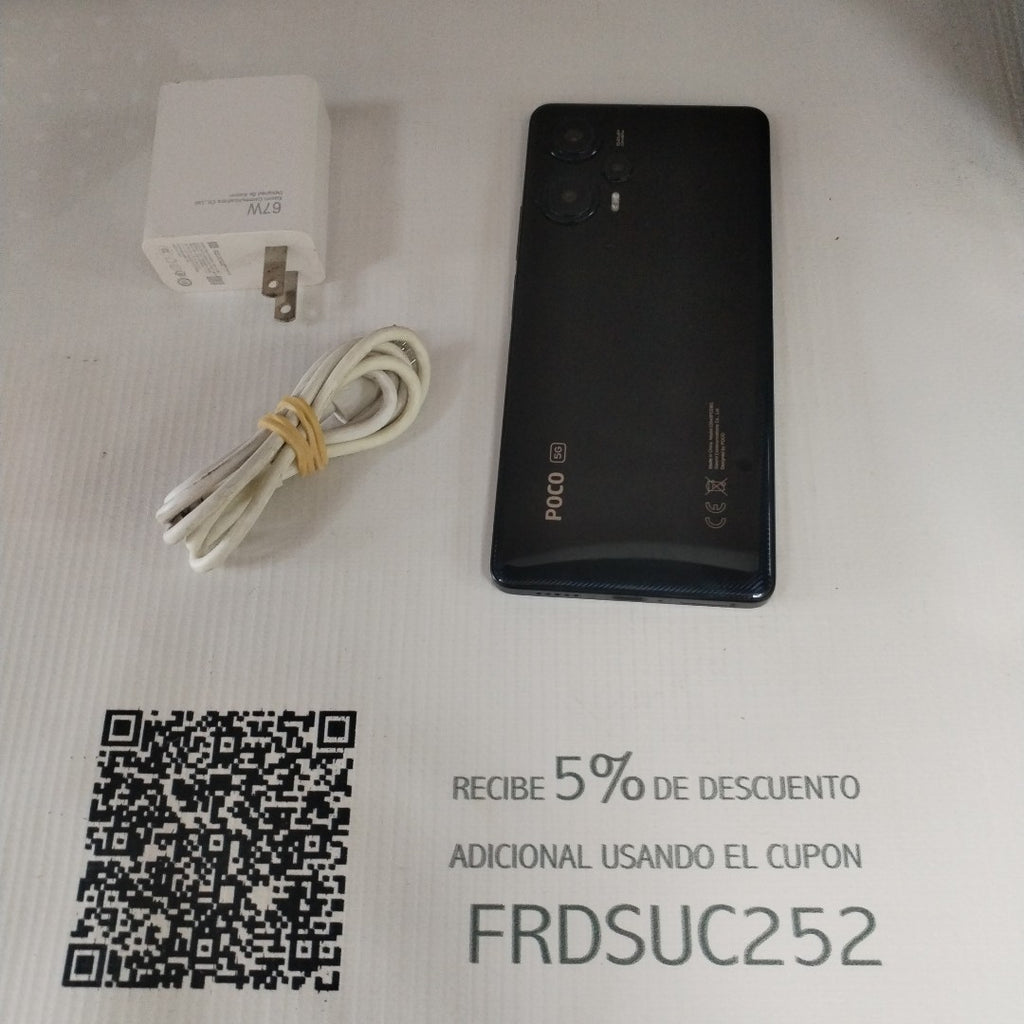 CELULAR XIAOMI POCO F5 23049PCD8G (2023) 256 GB 12 GB RAM (SEMINUEVO)
