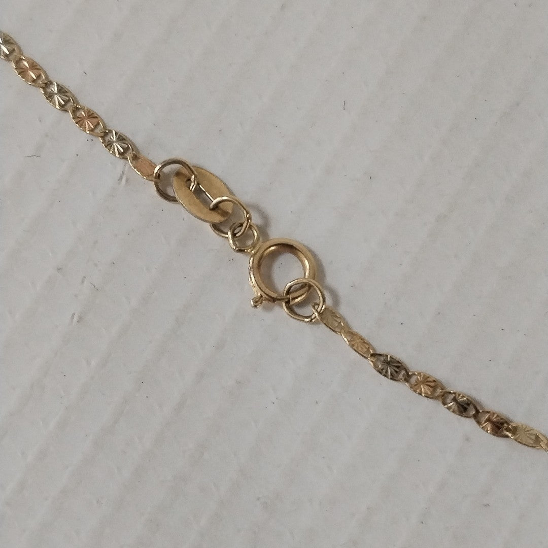 CADENA. ORO. 10 K 1.9 GRMS (SEMINUEVO)