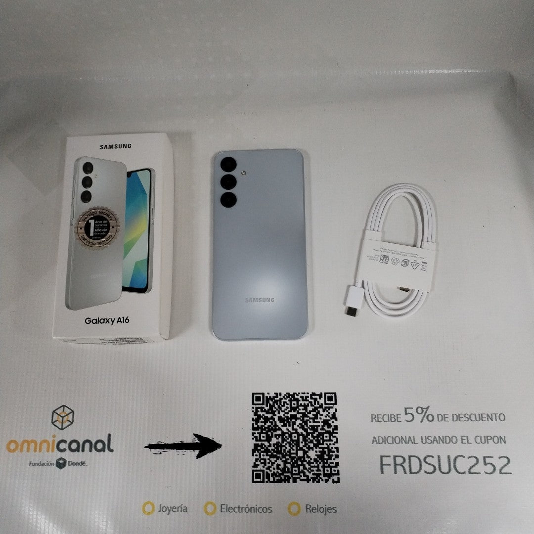 CELULAR SAMSUNG GALAXY A16 SM-A165M (2024) 128 GB 6 GB RAM (SEMINUEVO)