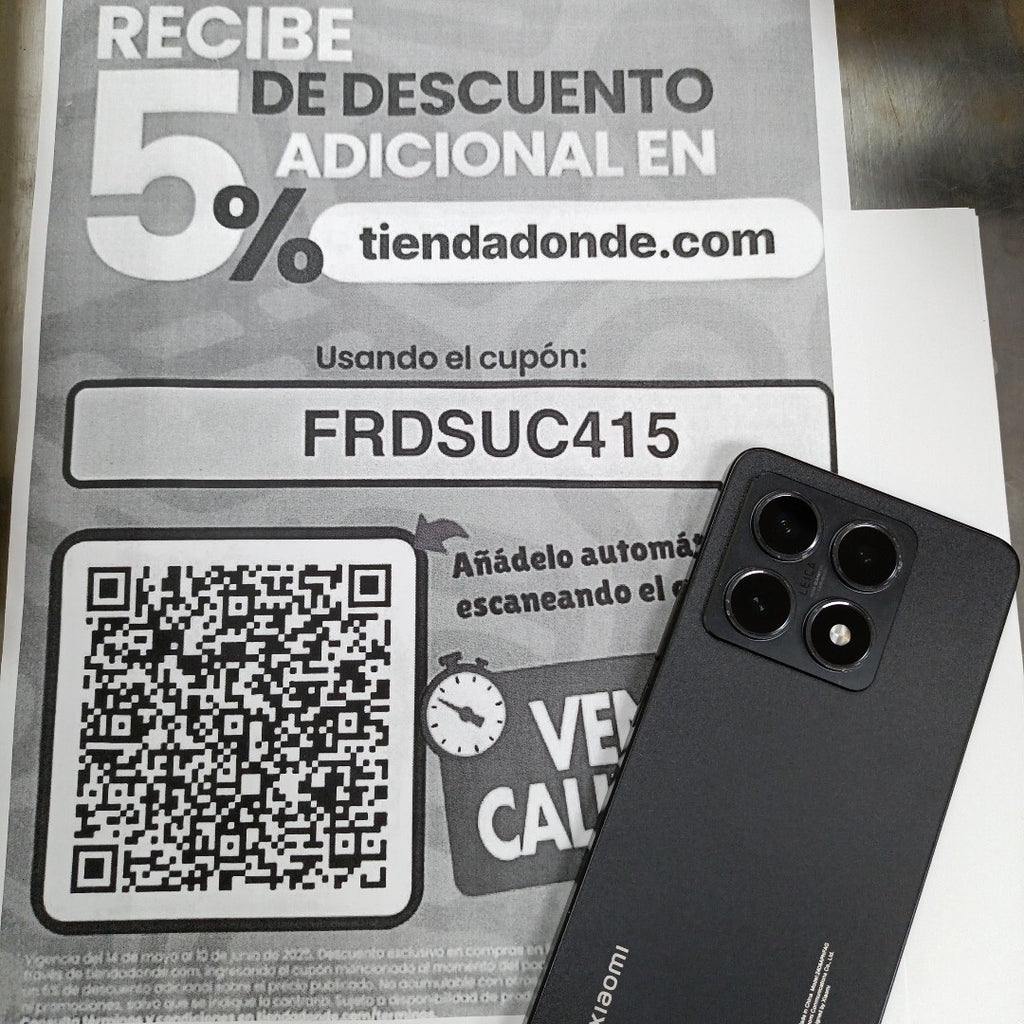 CELULAR XIAOMI 14T 5G 2406APNFAG (2024) 512 GB 16 GB RAM (SEMINUEVO)