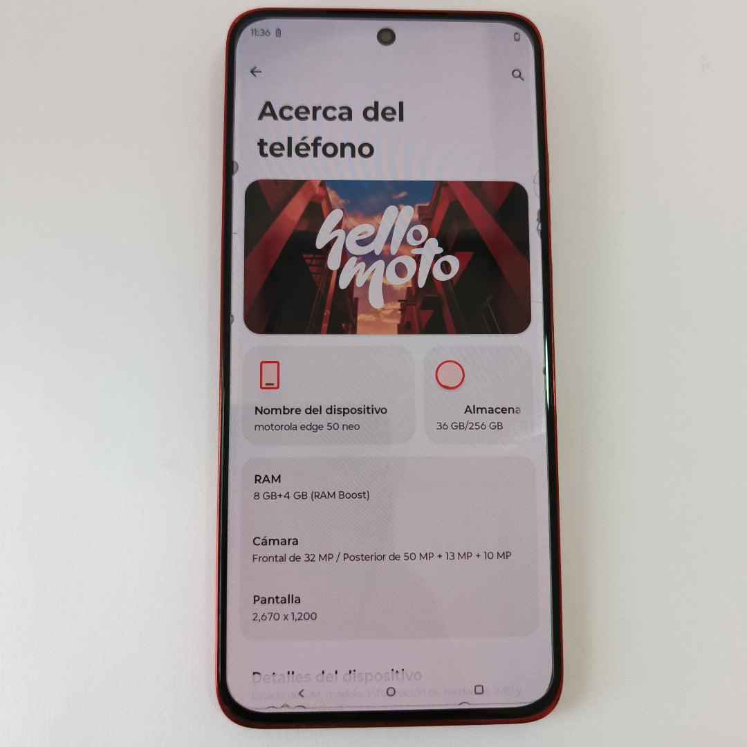 CELULAR MOTOROLA EDGE 50 NEO XT2409-2 (2024) 256 GB 8 GB RAM