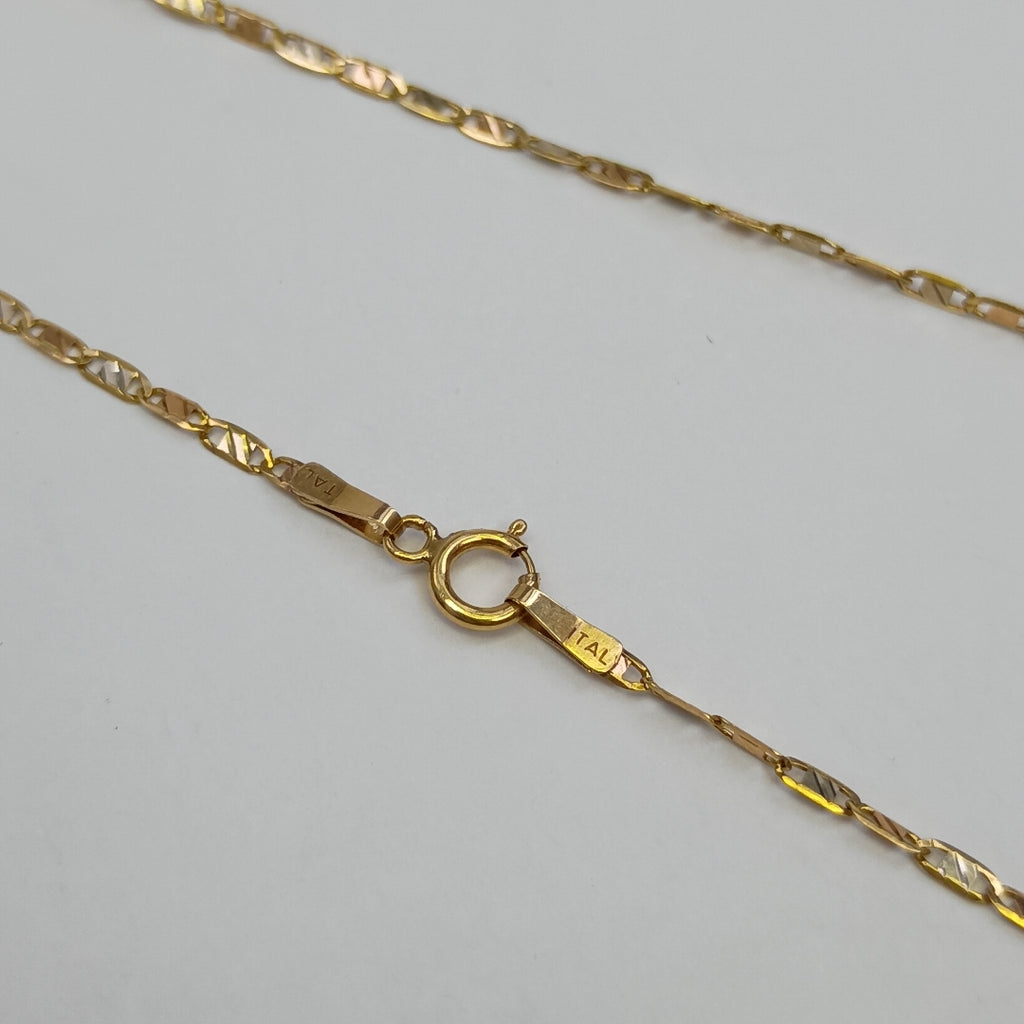 CADENA,DIJE ORO 14 K 3,80 GRMS (SEMINUEVO)