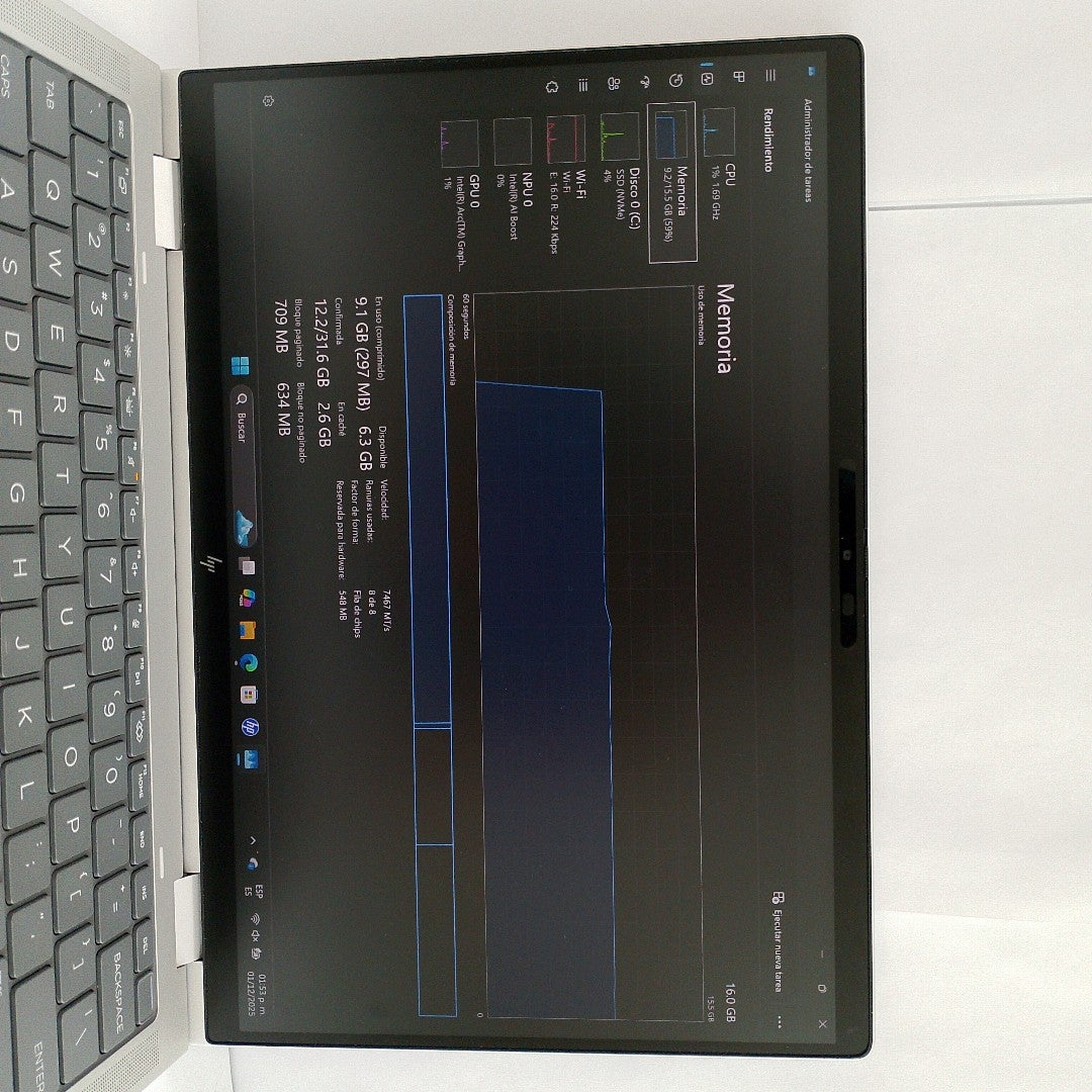 LAPTOP HP ELITE X360 1040 G11 (2 EN 1) (2024) 512 GB SSD 16 GB RAM (SEMINUEVO)