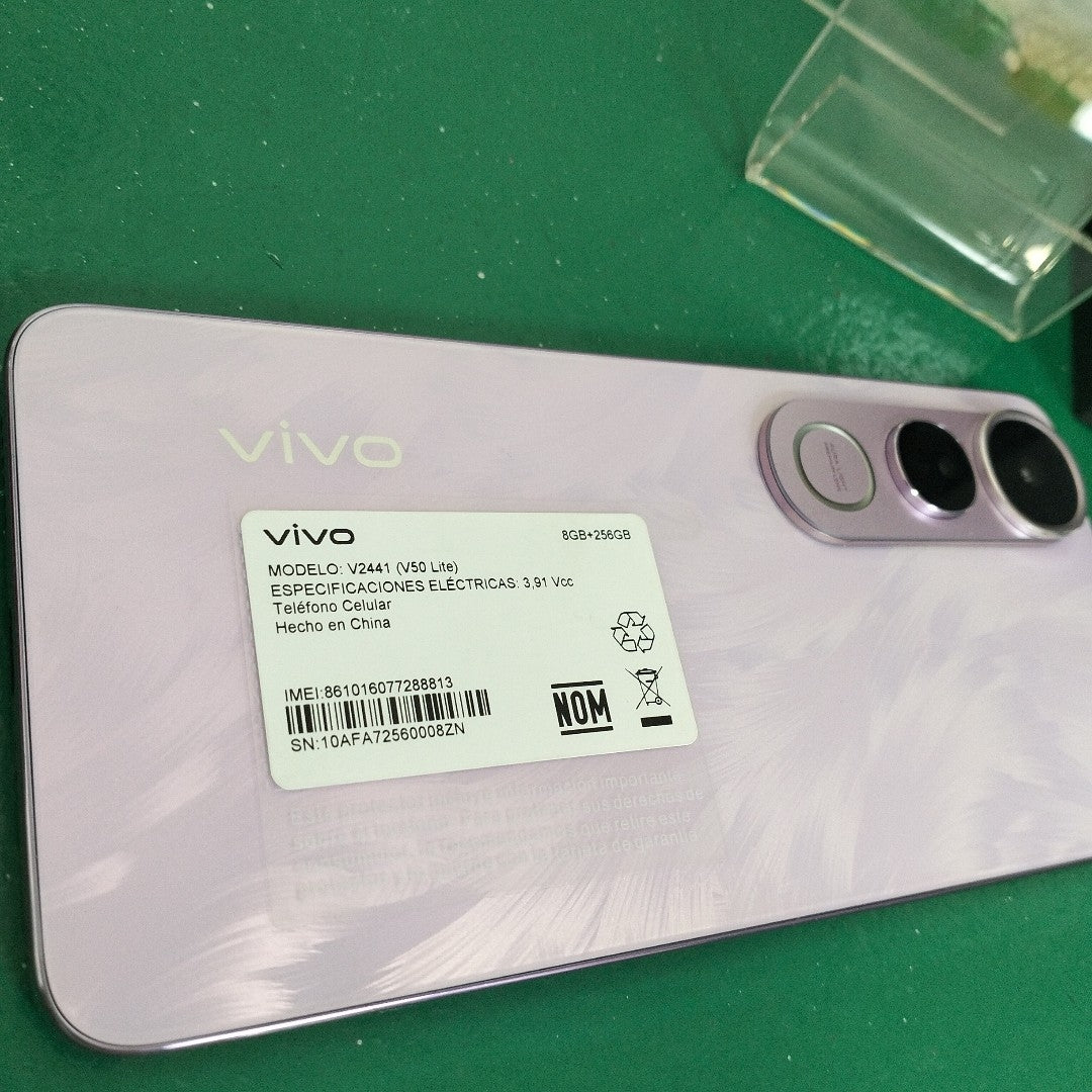 CELULAR VIVO V50 LITE V2441 (2025) 256 GB 8 GB RAM (SEMINUEVO)