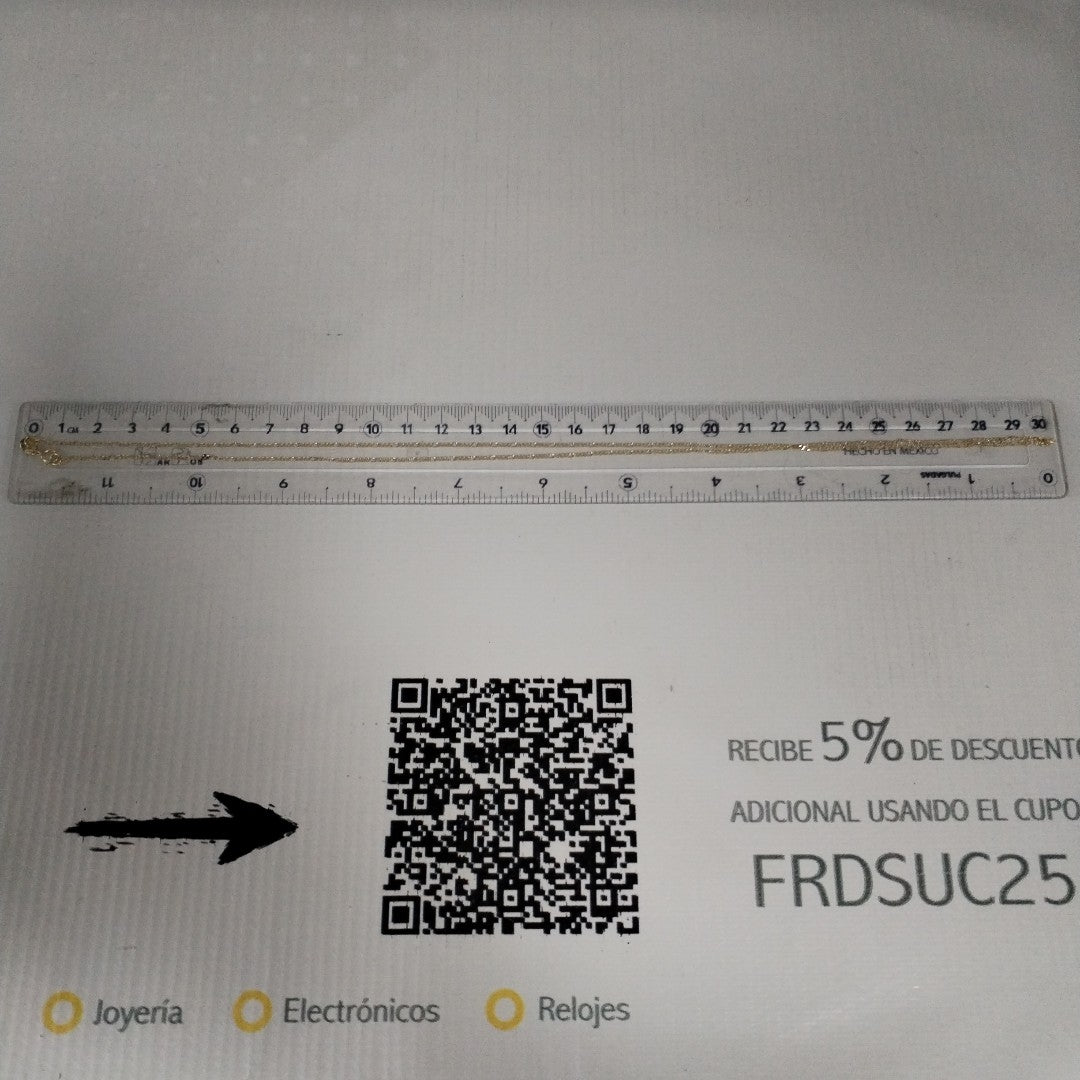 CADENA 3 X 1 1.7GR 60 CM (NUEVO)