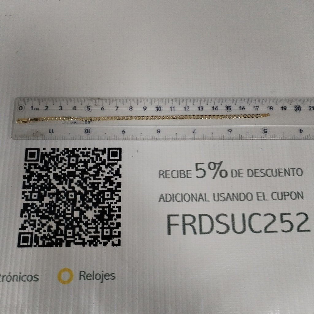 PULSERA BARBADA 1.9G 18 CM (NUEVO)