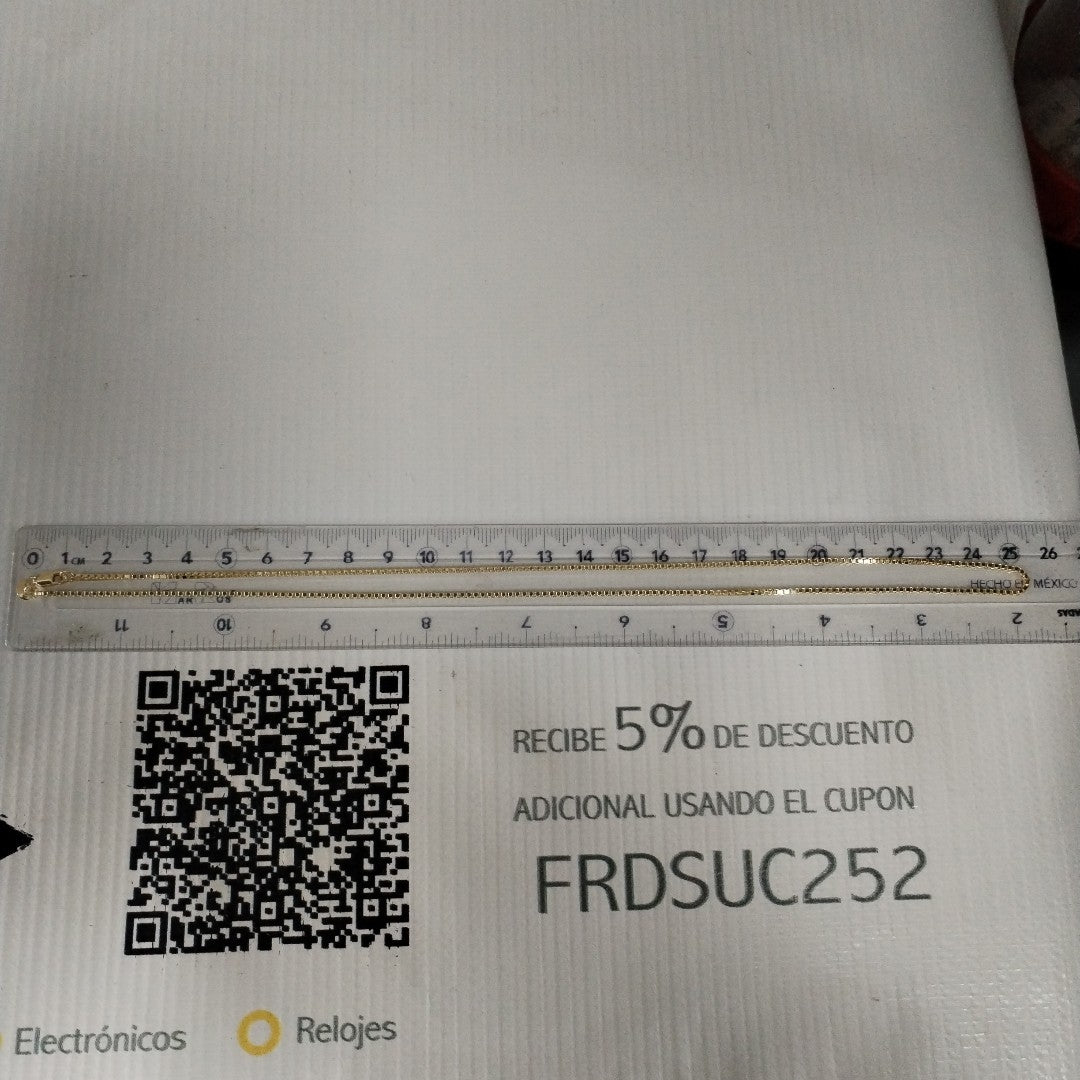 CADENA VENECIANA 7G 50 CM (NUEVO)