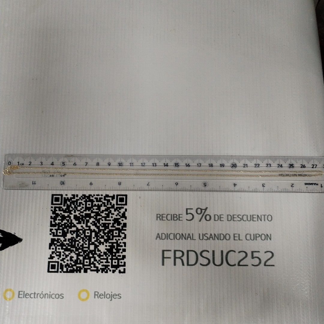 CADENA 3 X 1 1.6GR 55 CM (NUEVO)