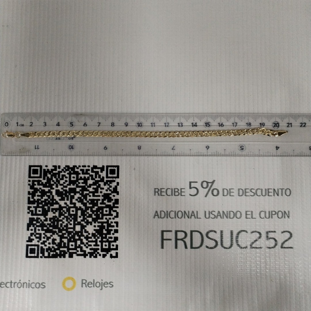 PULSERA ESPECIAL PAVE 6.2G 21 CM (NUEVO)