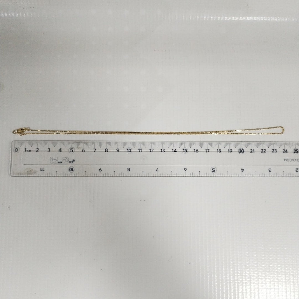 K1 4,30 GRMS 14 K ESPECIFICACIONES COMPLEMENTARIAS CADENA TEJIDO ESPECIAL (SEMINUEVO)