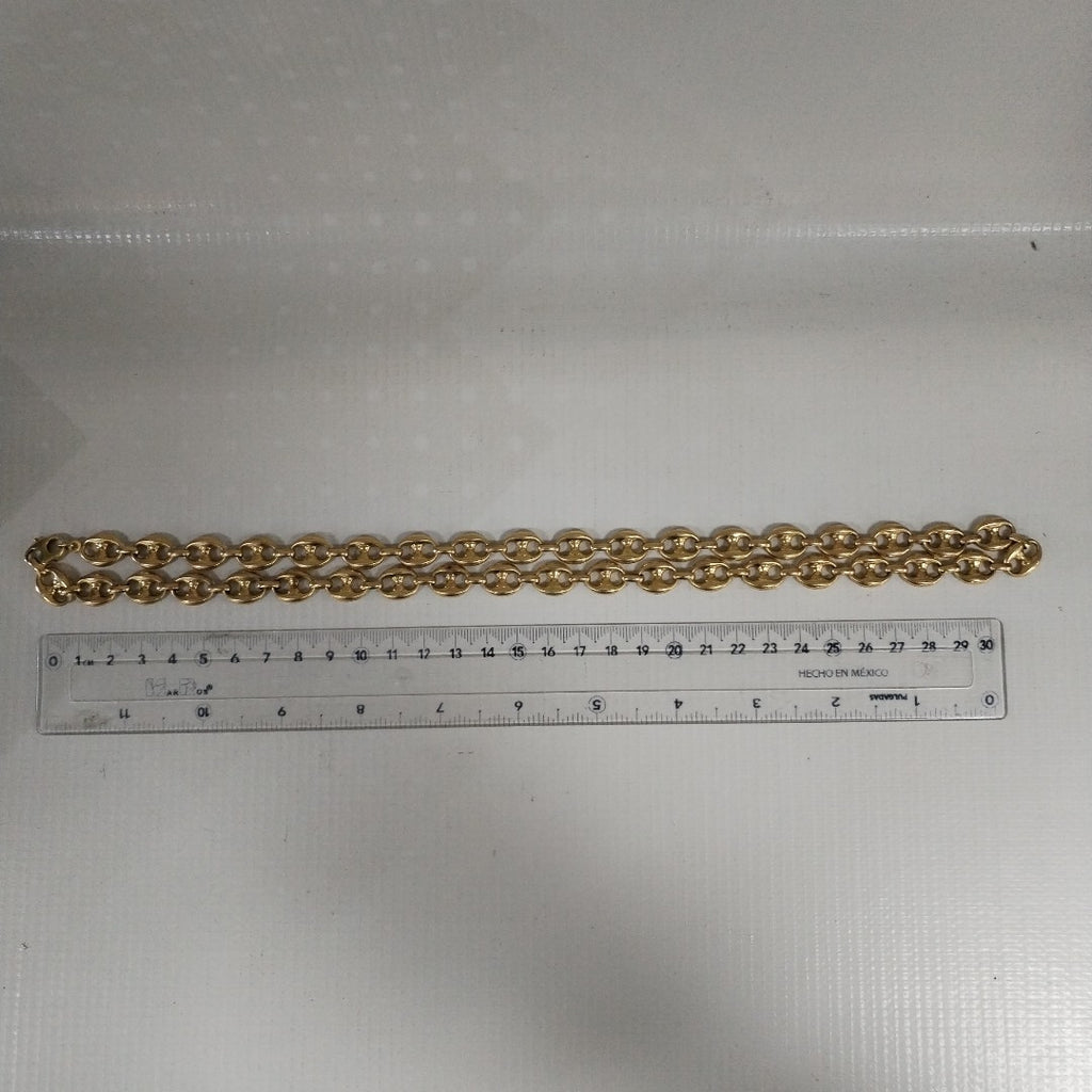 K1 35,30 GRMS 14 K ESPECIFICACIONES COMPLEMENTARIAS CADENA TEJIDO GUCCI GASTA (SEMINUEVO)