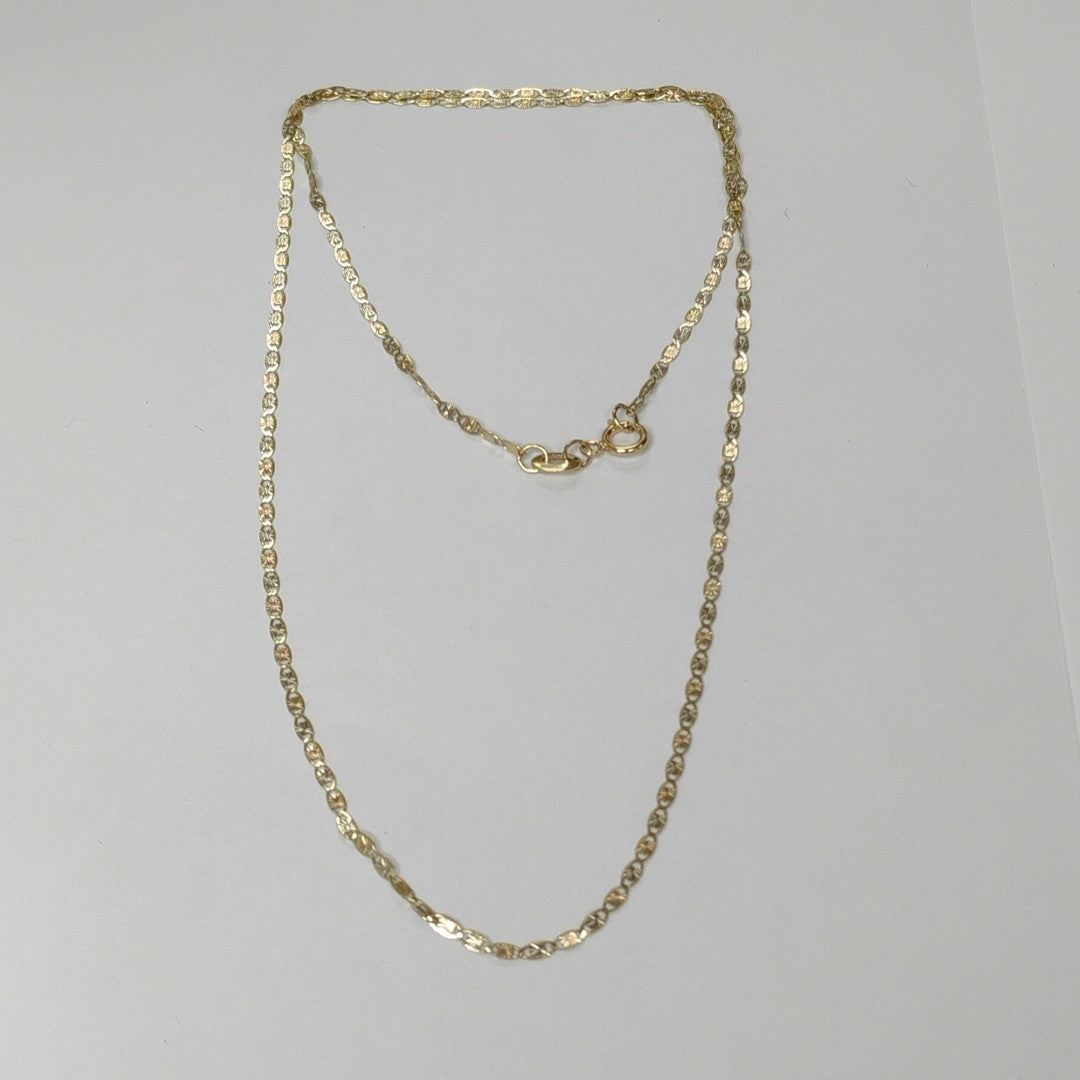 CADENA TEJIDO MARINERO 1.91GR 50 CM (NUEVO)